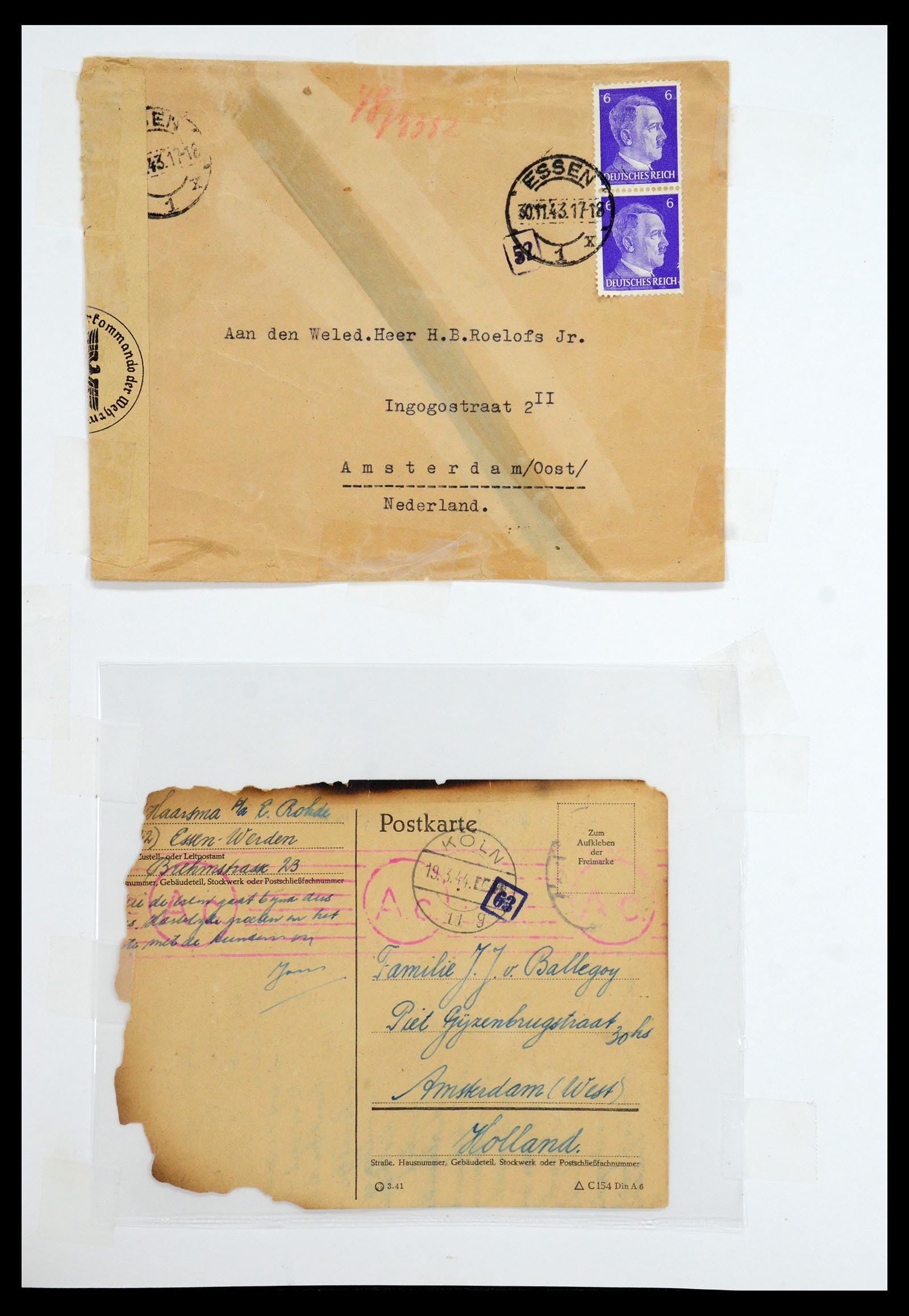 36399 040 - Postzegelverzameling 36399 Duitse Rijk 1872-1945.