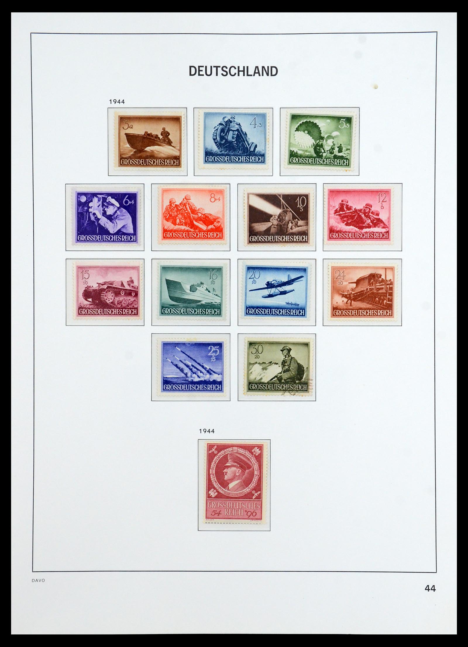 36399 047 - Postzegelverzameling 36399 Duitse Rijk 1872-1945.