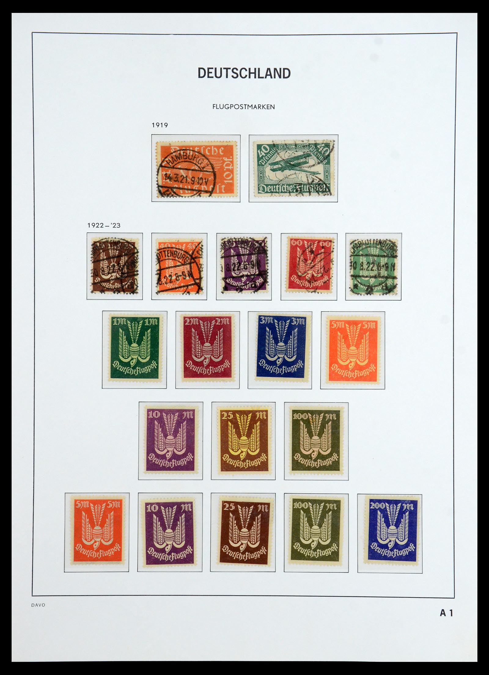 36399 050 - Postzegelverzameling 36399 Duitse Rijk 1872-1945.
