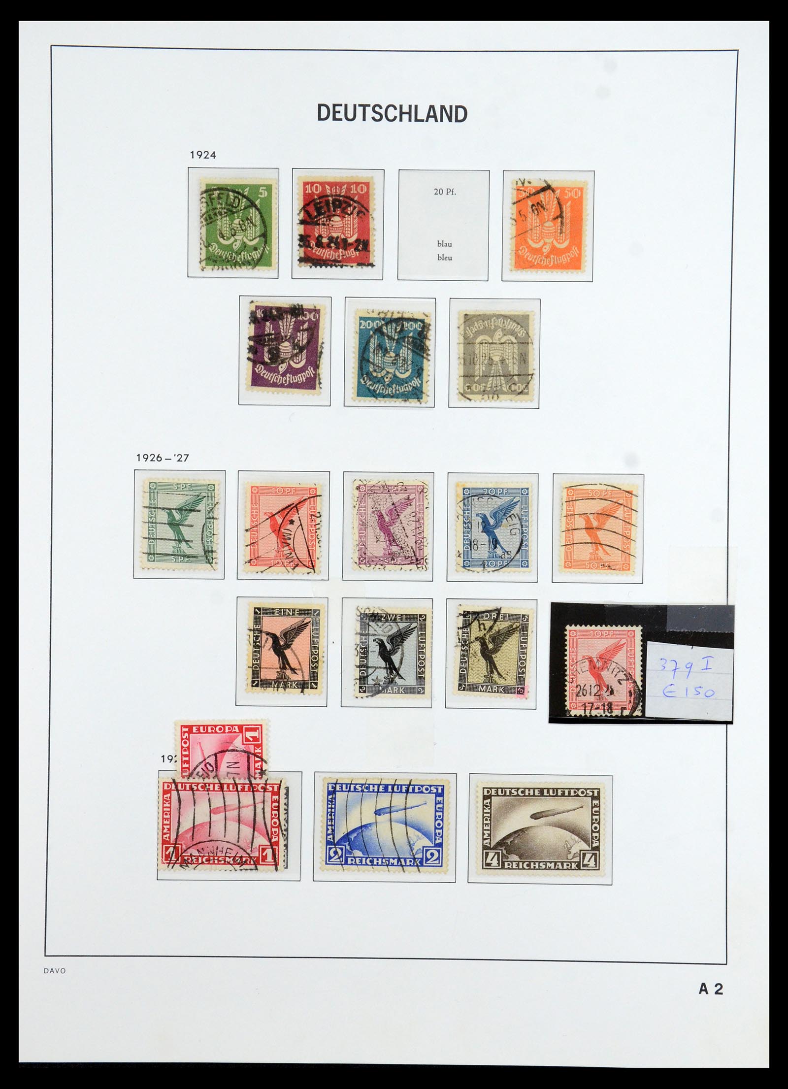 36399 051 - Stamp collection 36399 German Reich 1872-1945.