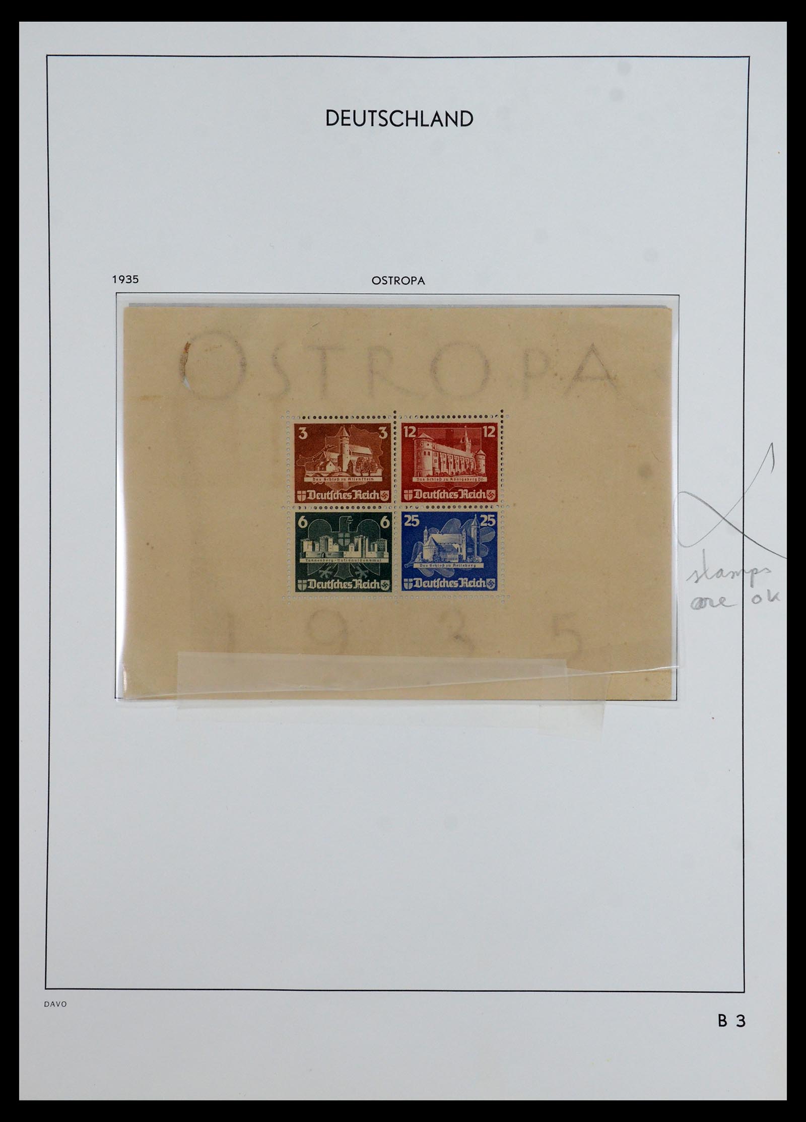 36399 054 - Stamp collection 36399 German Reich 1872-1945.