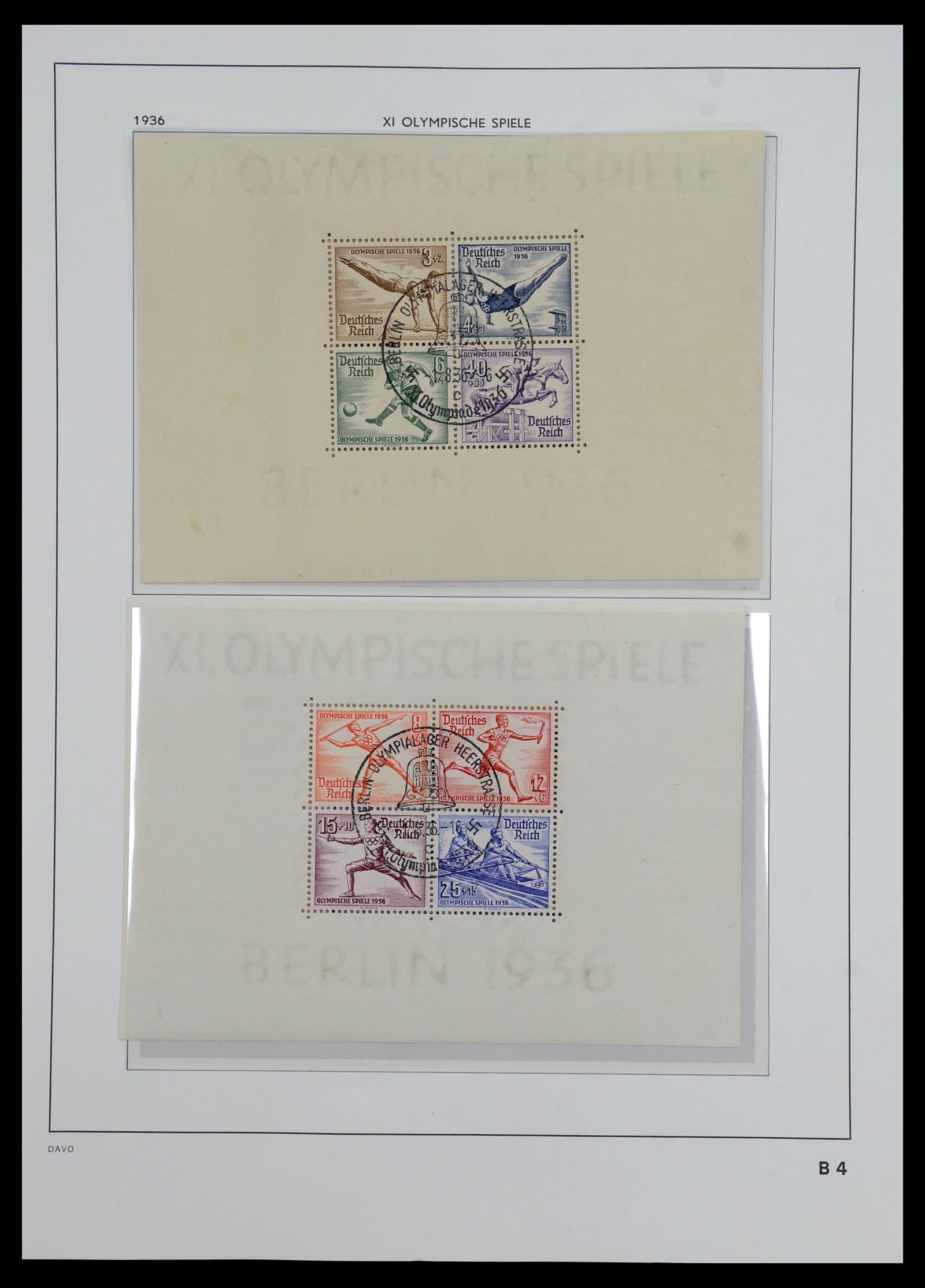 36399 055 - Stamp collection 36399 German Reich 1872-1945.