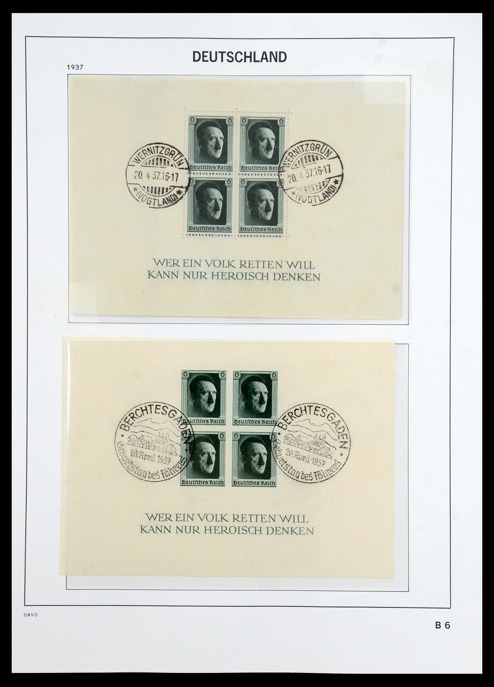 36399 057 - Stamp collection 36399 German Reich 1872-1945.