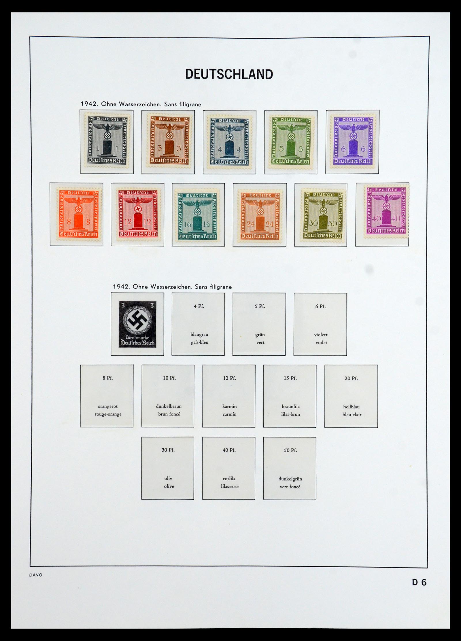 36399 066 - Stamp collection 36399 German Reich 1872-1945.