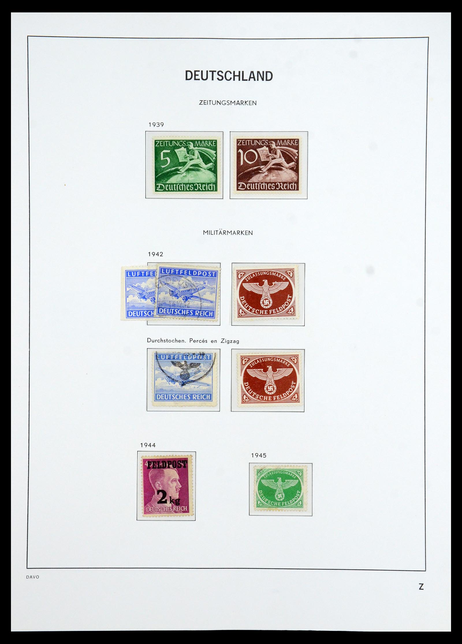 36399 067 - Postzegelverzameling 36399 Duitse Rijk 1872-1945.