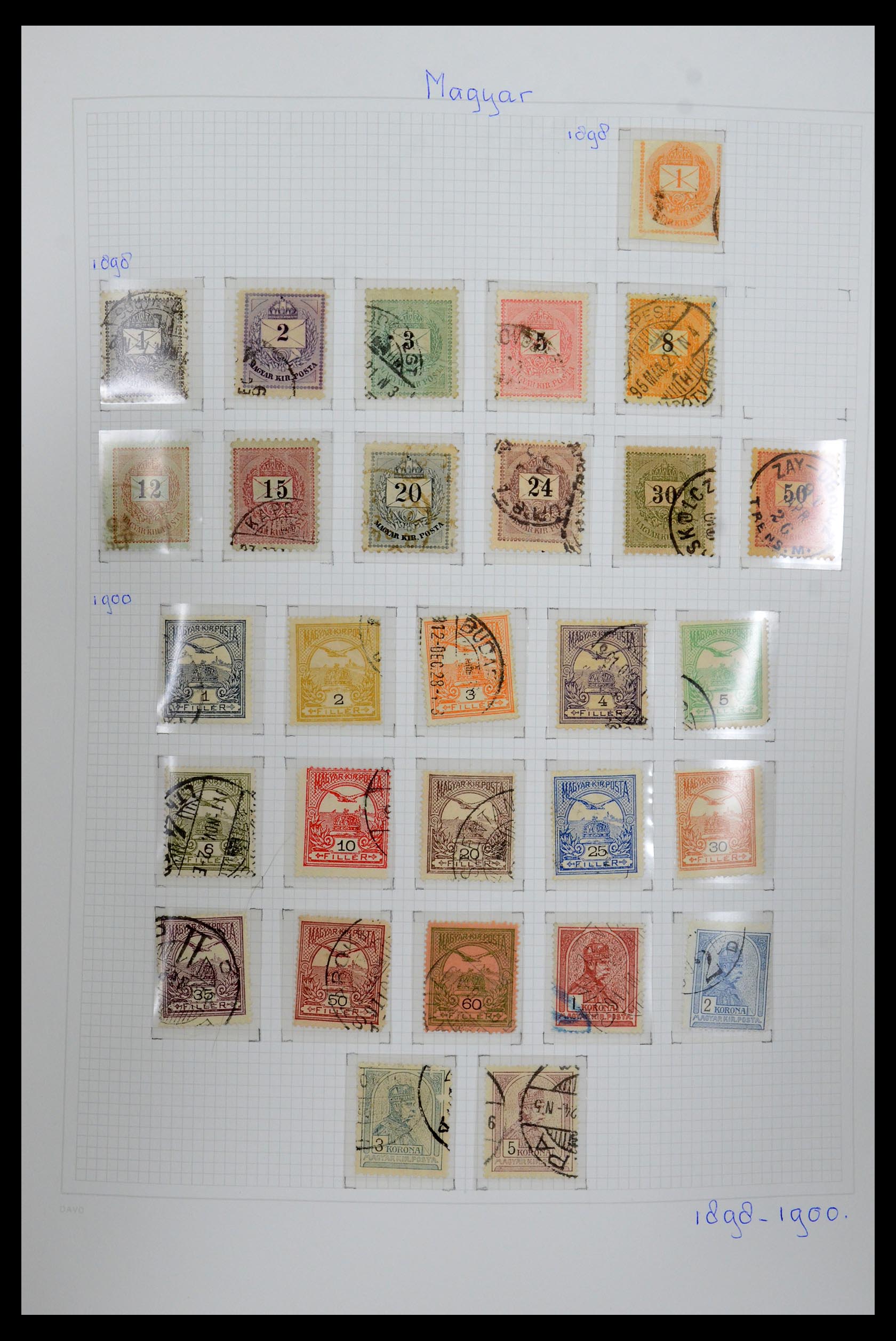 36401 003 - Postzegelverzameling 36401 Hongarije 1871-2005.