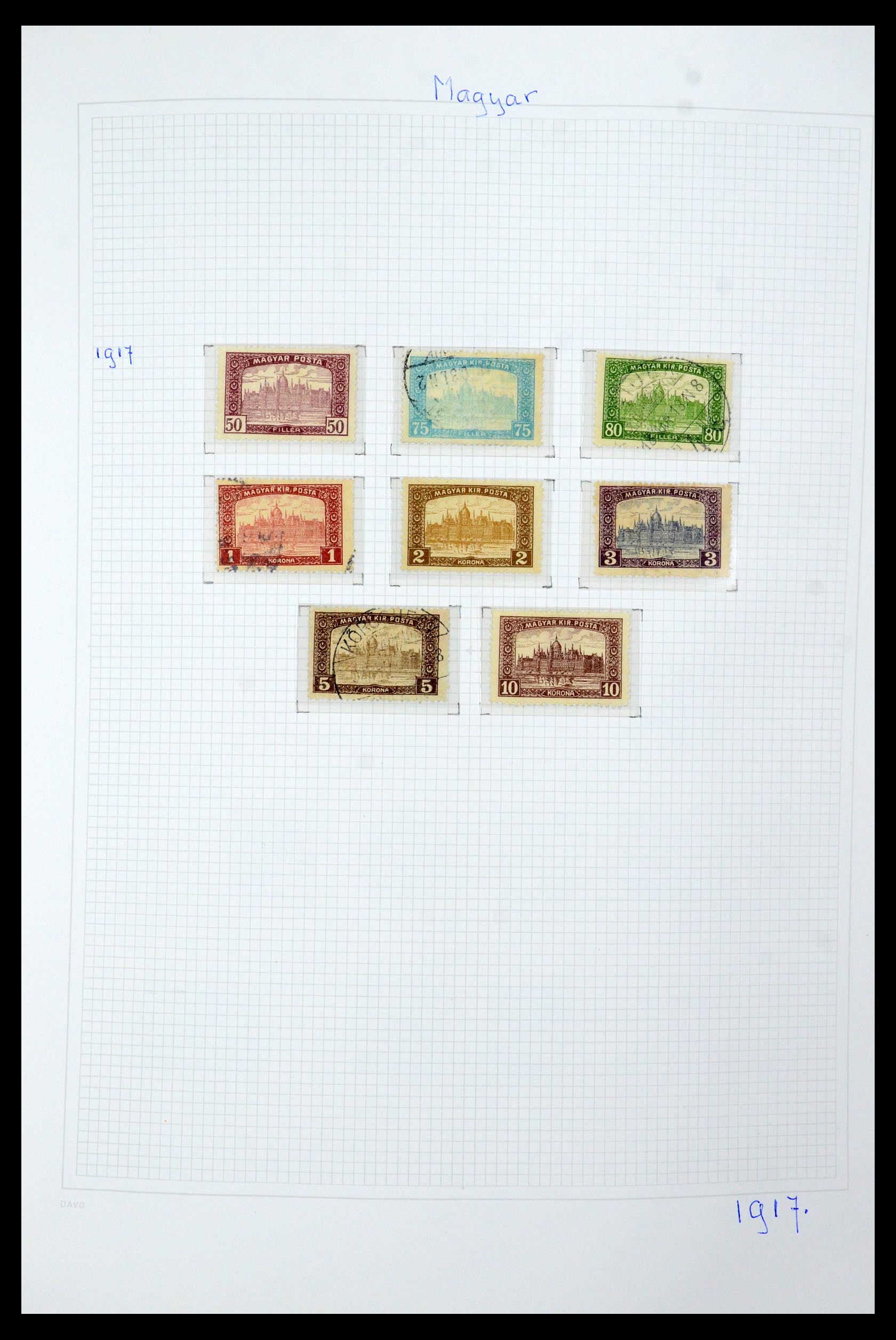 36401 011 - Postzegelverzameling 36401 Hongarije 1871-2005.