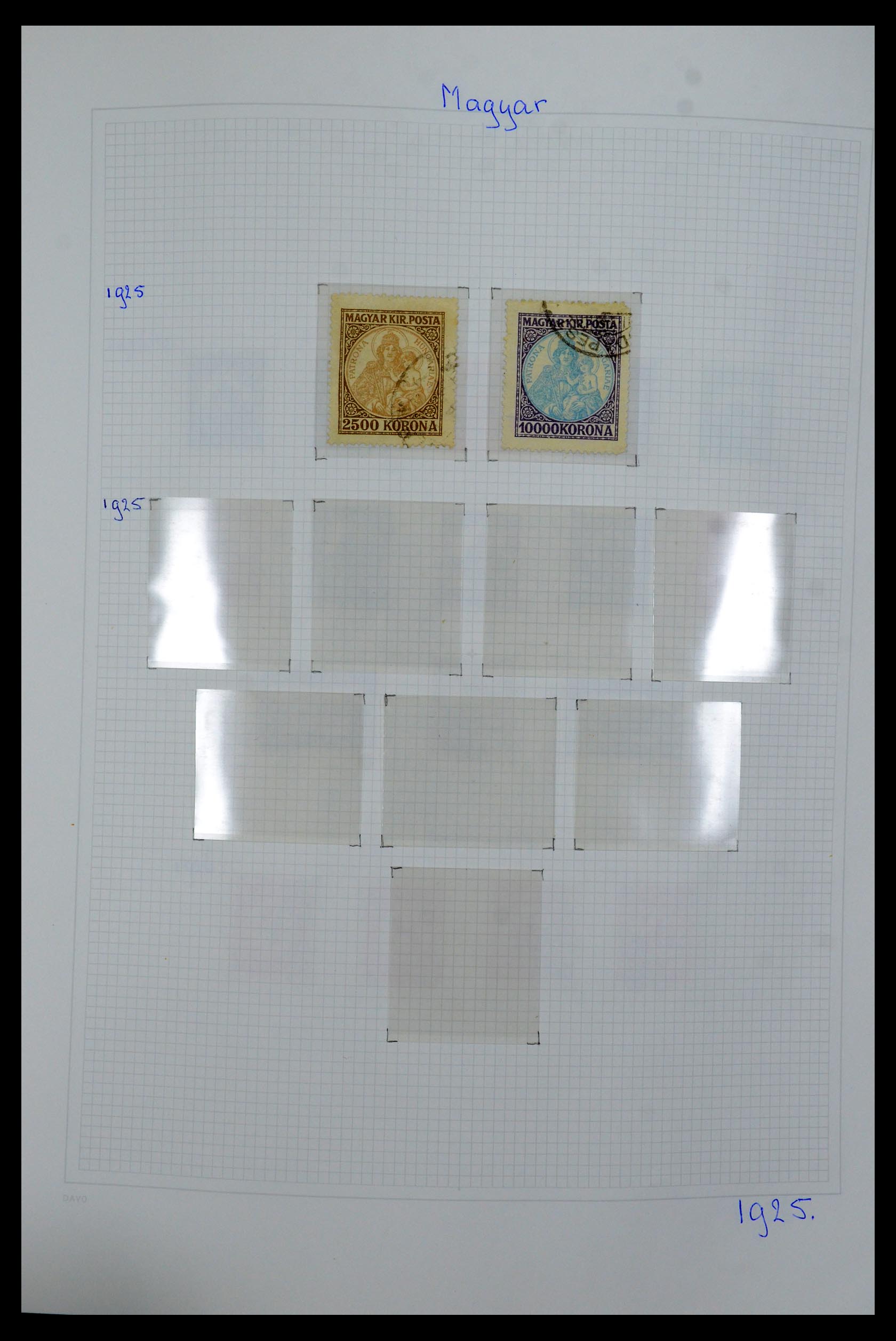 36401 022 - Postzegelverzameling 36401 Hongarije 1871-2005.