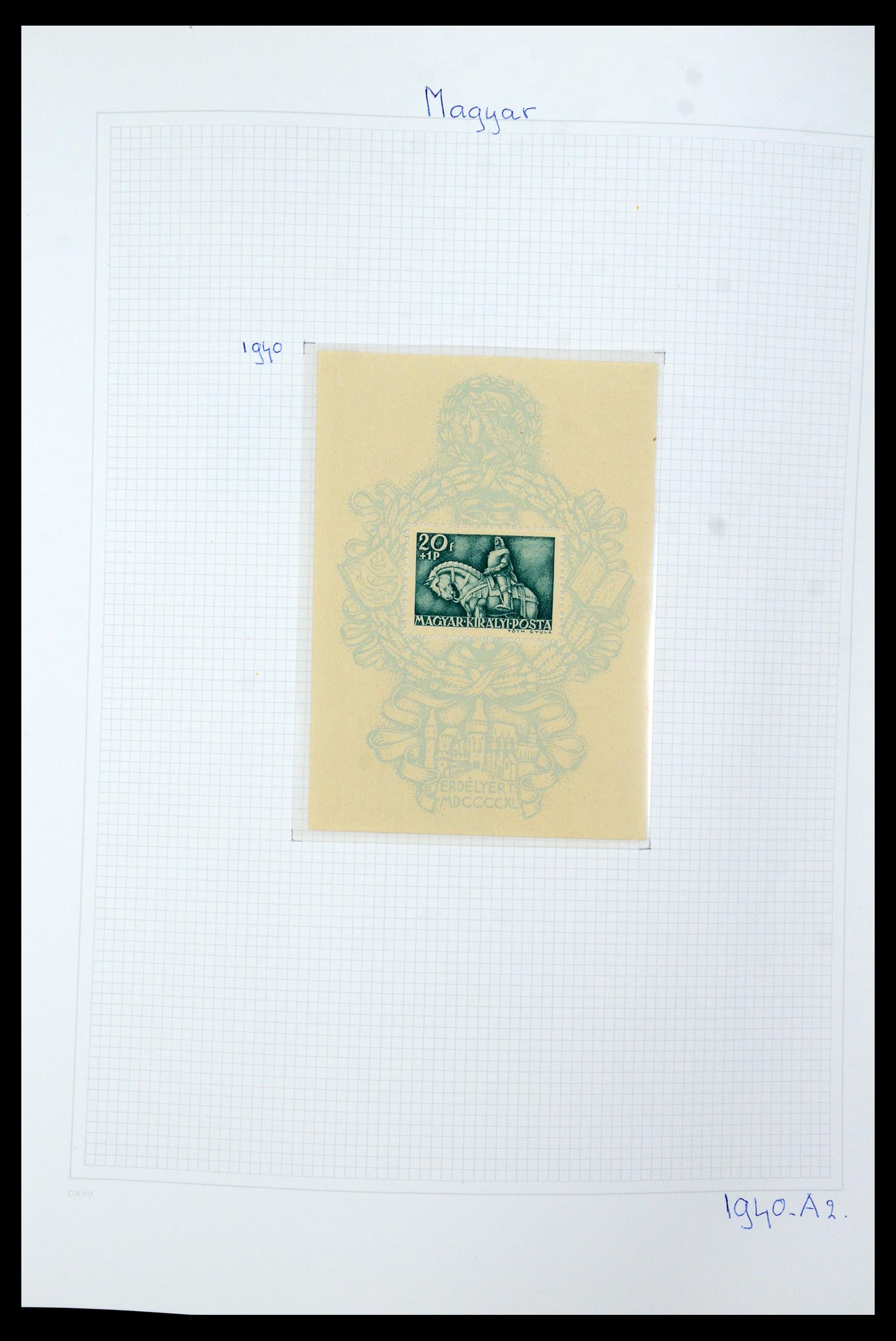 36401 043 - Postzegelverzameling 36401 Hongarije 1871-2005.