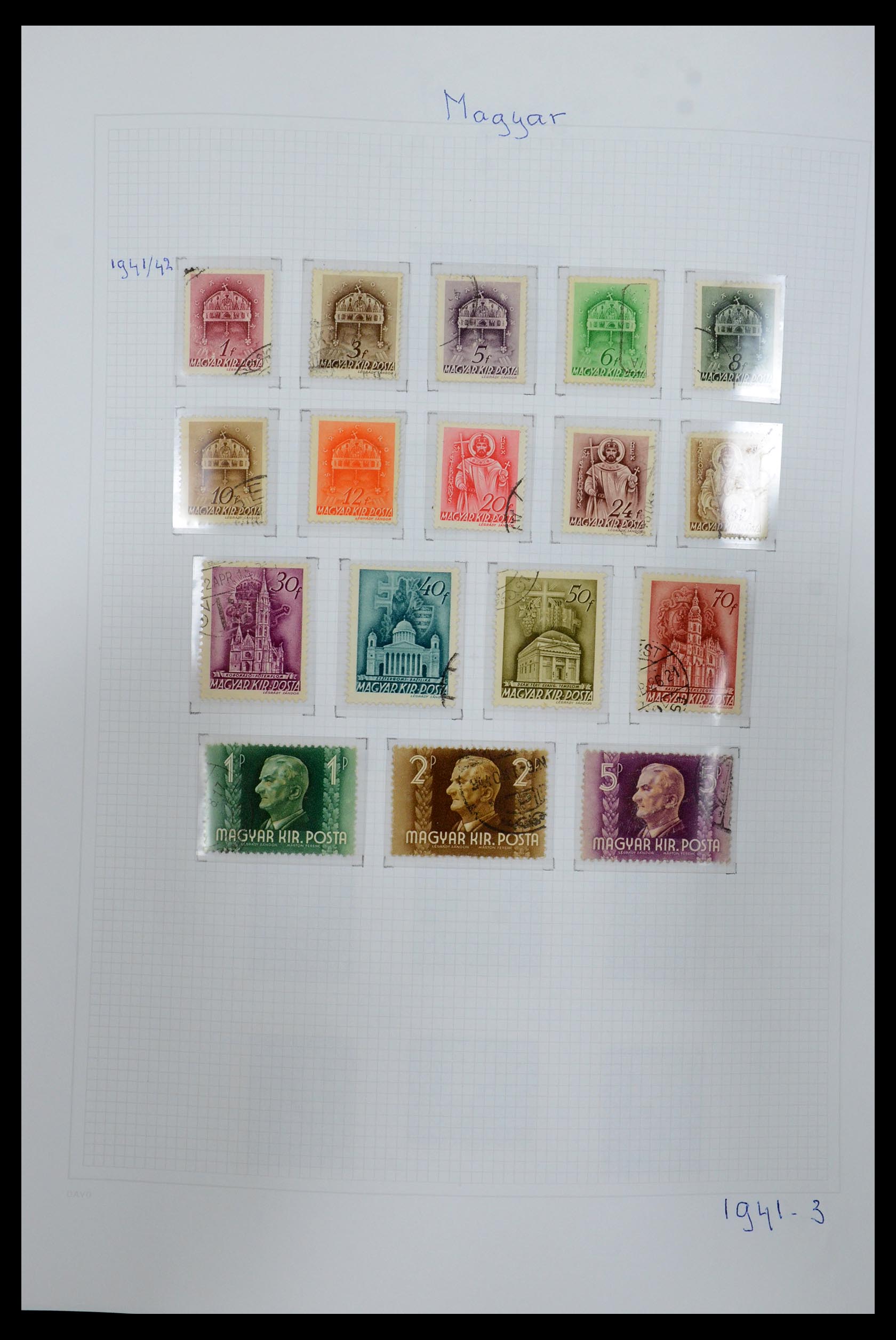 36401 046 - Postzegelverzameling 36401 Hongarije 1871-2005.