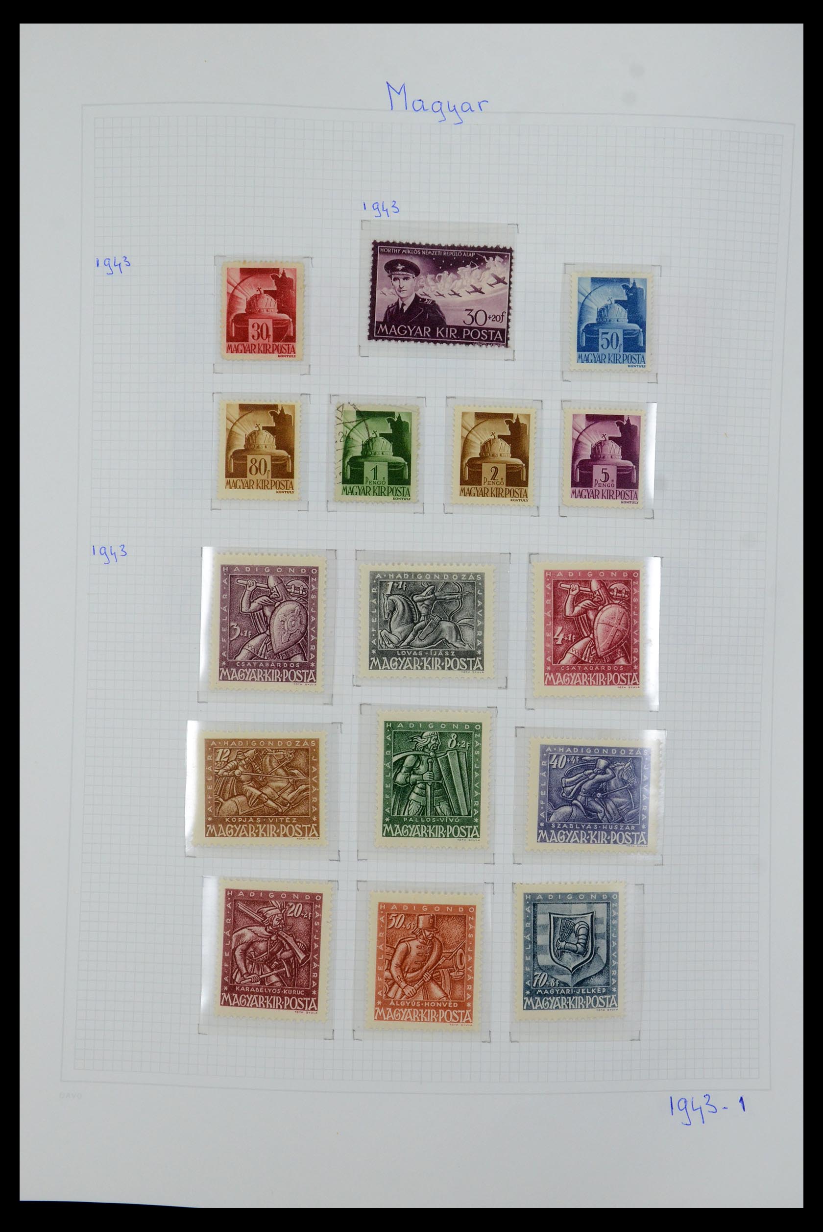36401 049 - Postzegelverzameling 36401 Hongarije 1871-2005.