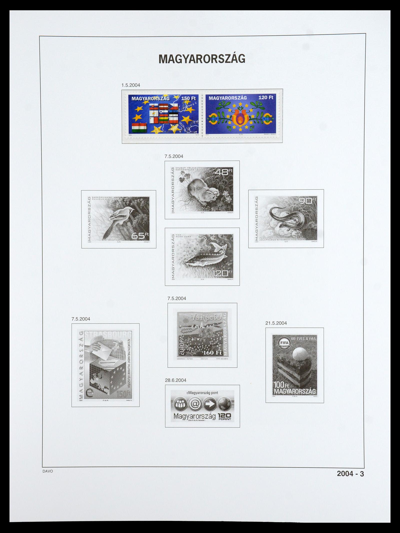 36401 562 - Postzegelverzameling 36401 Hongarije 1871-2005.