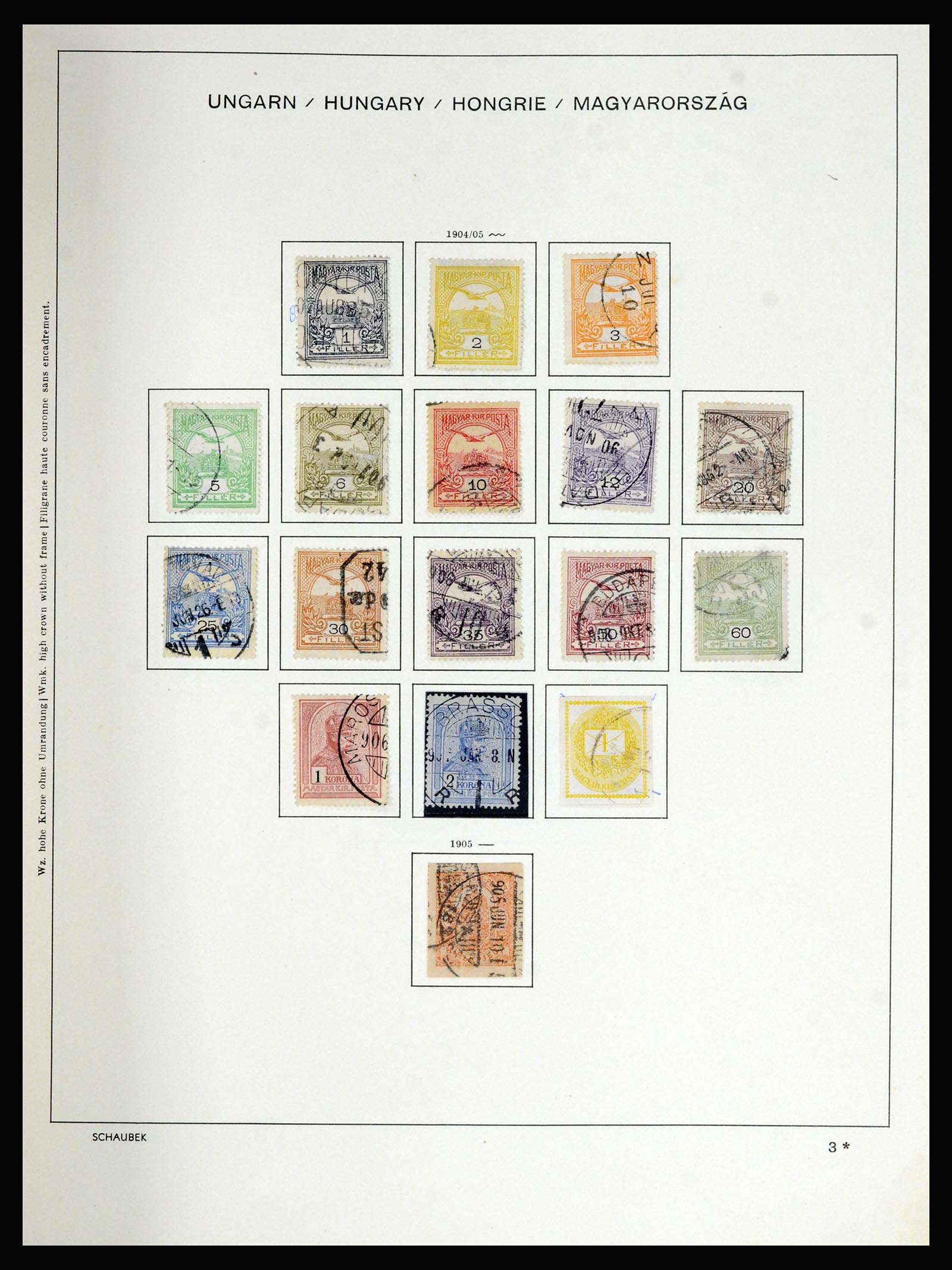 36402 007 - Postzegelverzameling 36402 Hongarije 1871-1974.