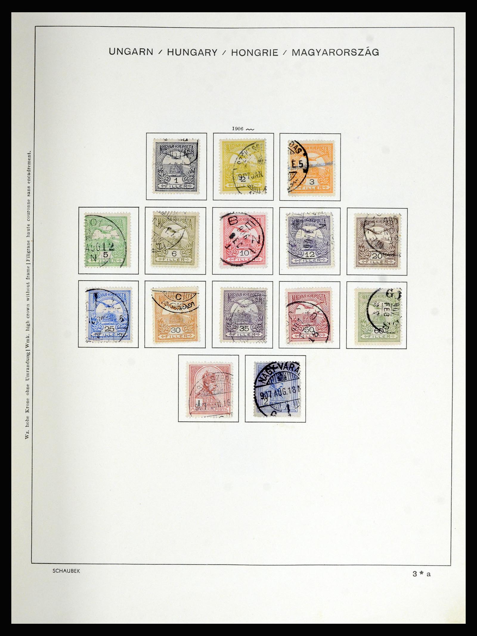 36402 008 - Postzegelverzameling 36402 Hongarije 1871-1974.