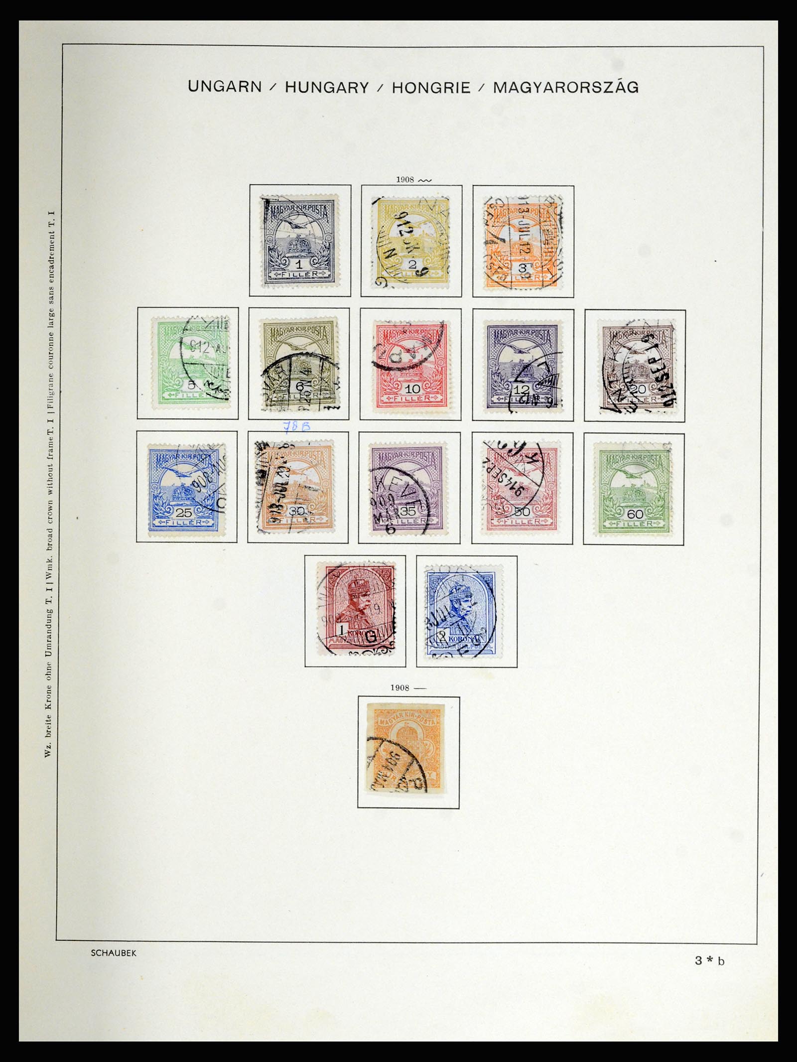 36402 009 - Postzegelverzameling 36402 Hongarije 1871-1974.