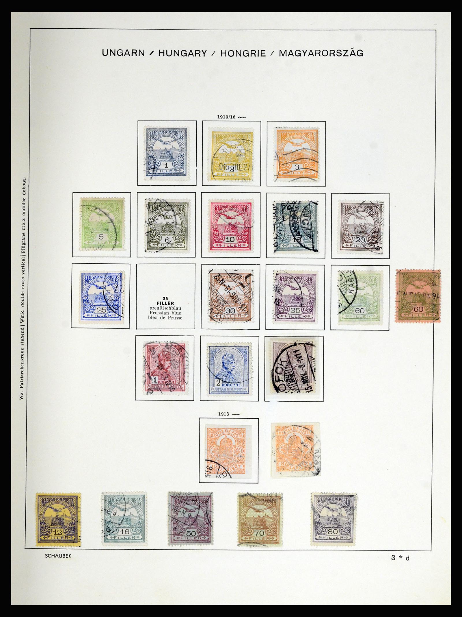 36402 011 - Postzegelverzameling 36402 Hongarije 1871-1974.