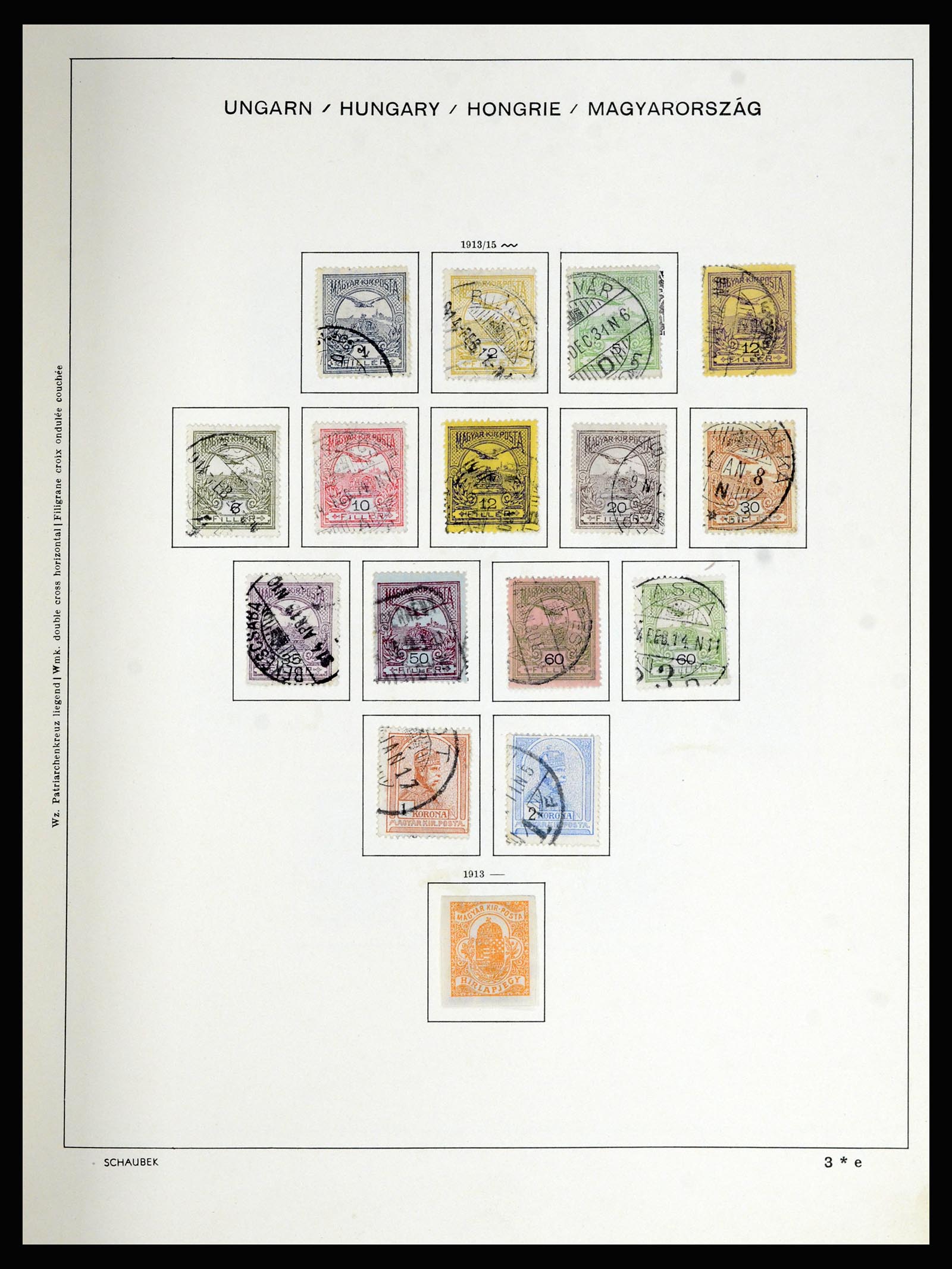 36402 012 - Postzegelverzameling 36402 Hongarije 1871-1974.