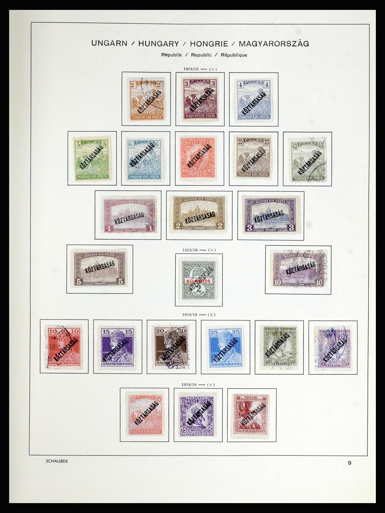 36402 018 - Postzegelverzameling 36402 Hongarije 1871-1974.