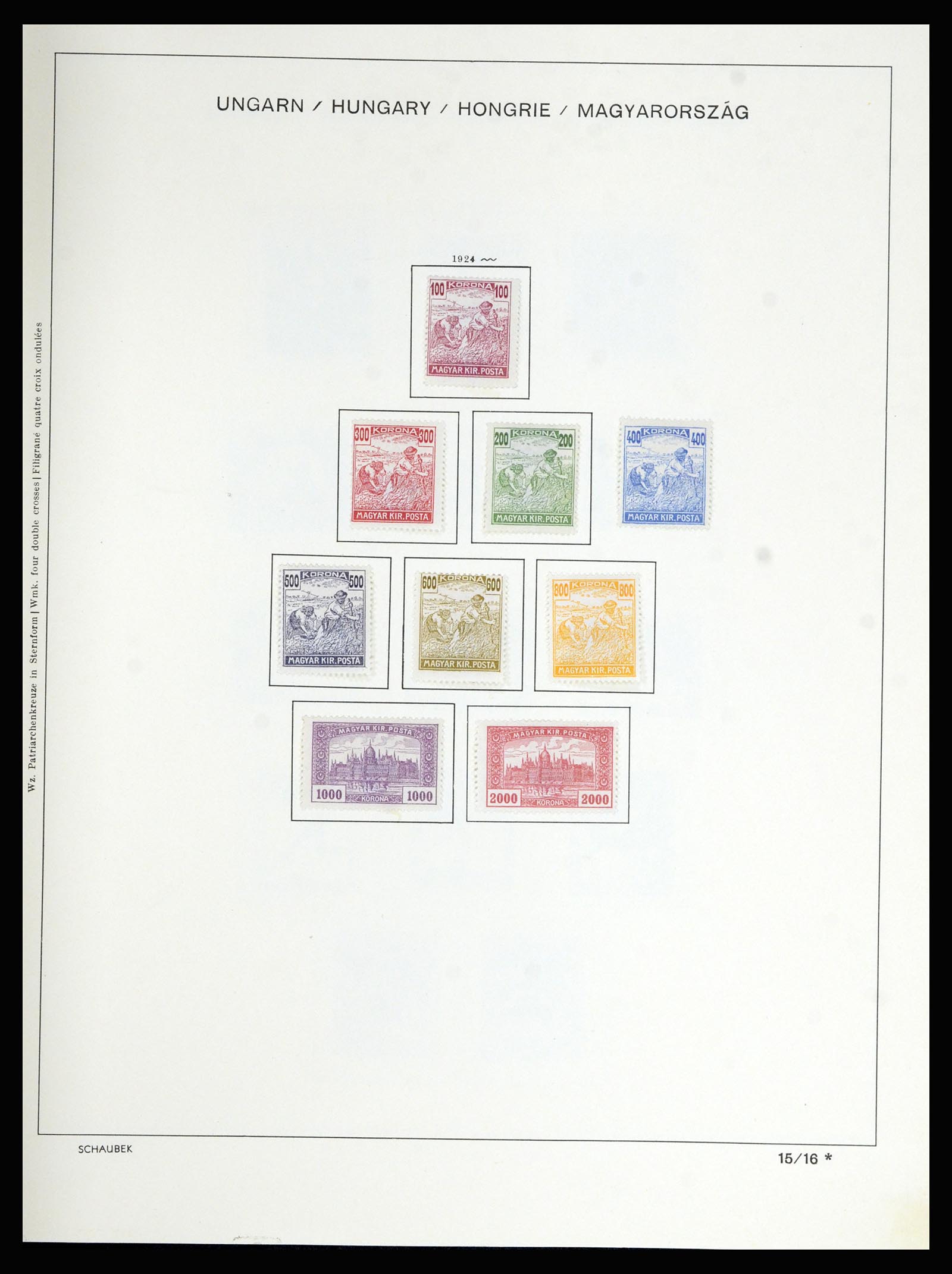 36402 026 - Postzegelverzameling 36402 Hongarije 1871-1974.