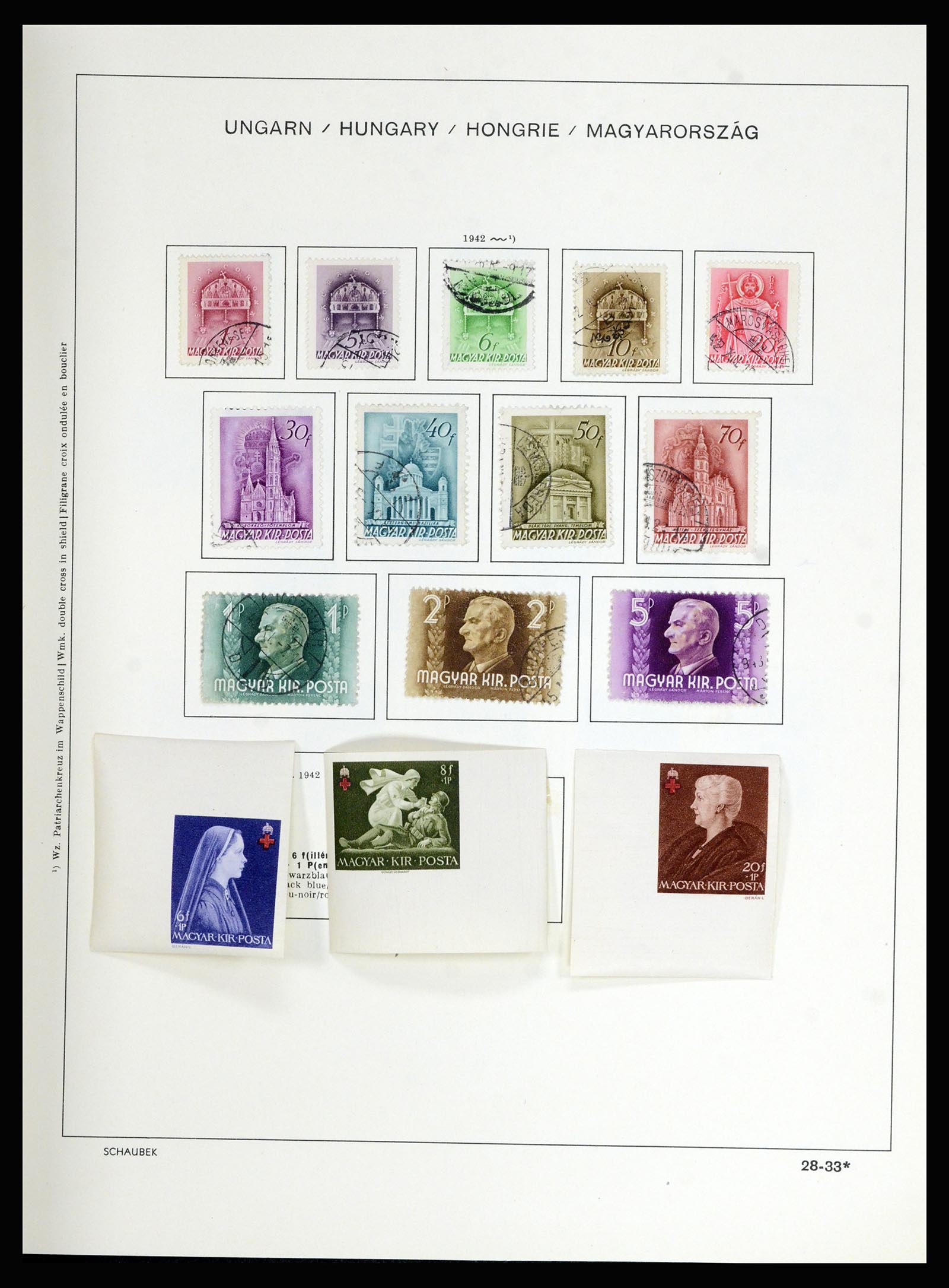 36402 046 - Postzegelverzameling 36402 Hongarije 1871-1974.