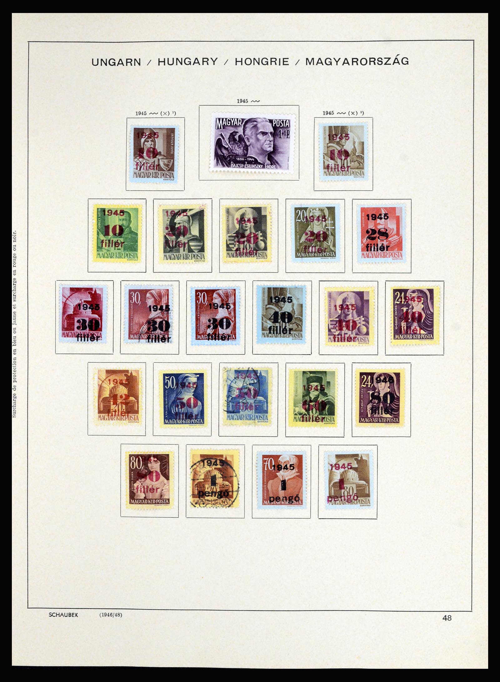 36402 066 - Stamp collection 36402 Hungary 1871-1974.