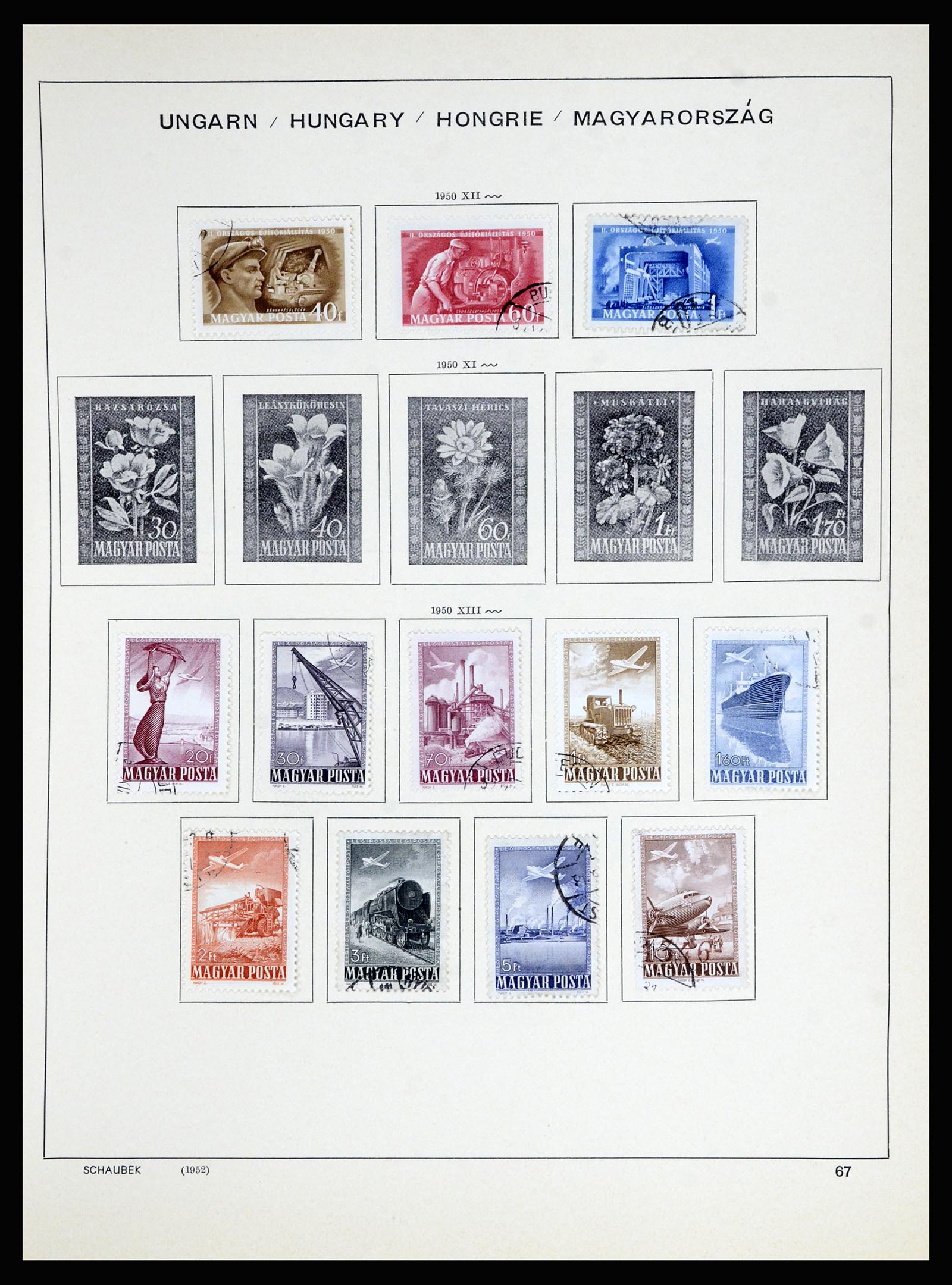 36402 087 - Stamp collection 36402 Hungary 1871-1974.