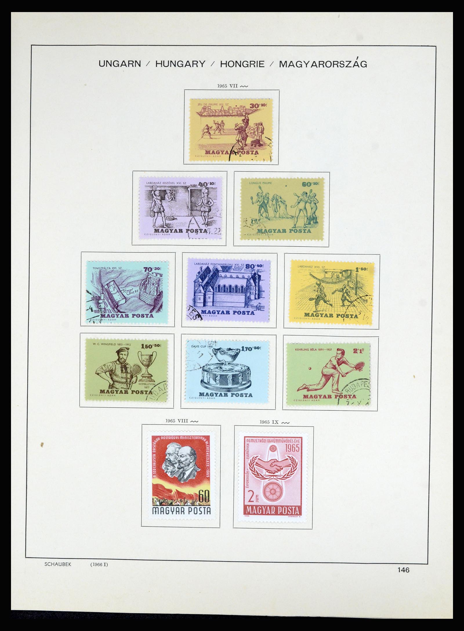 36402 168 - Stamp collection 36402 Hungary 1871-1974.