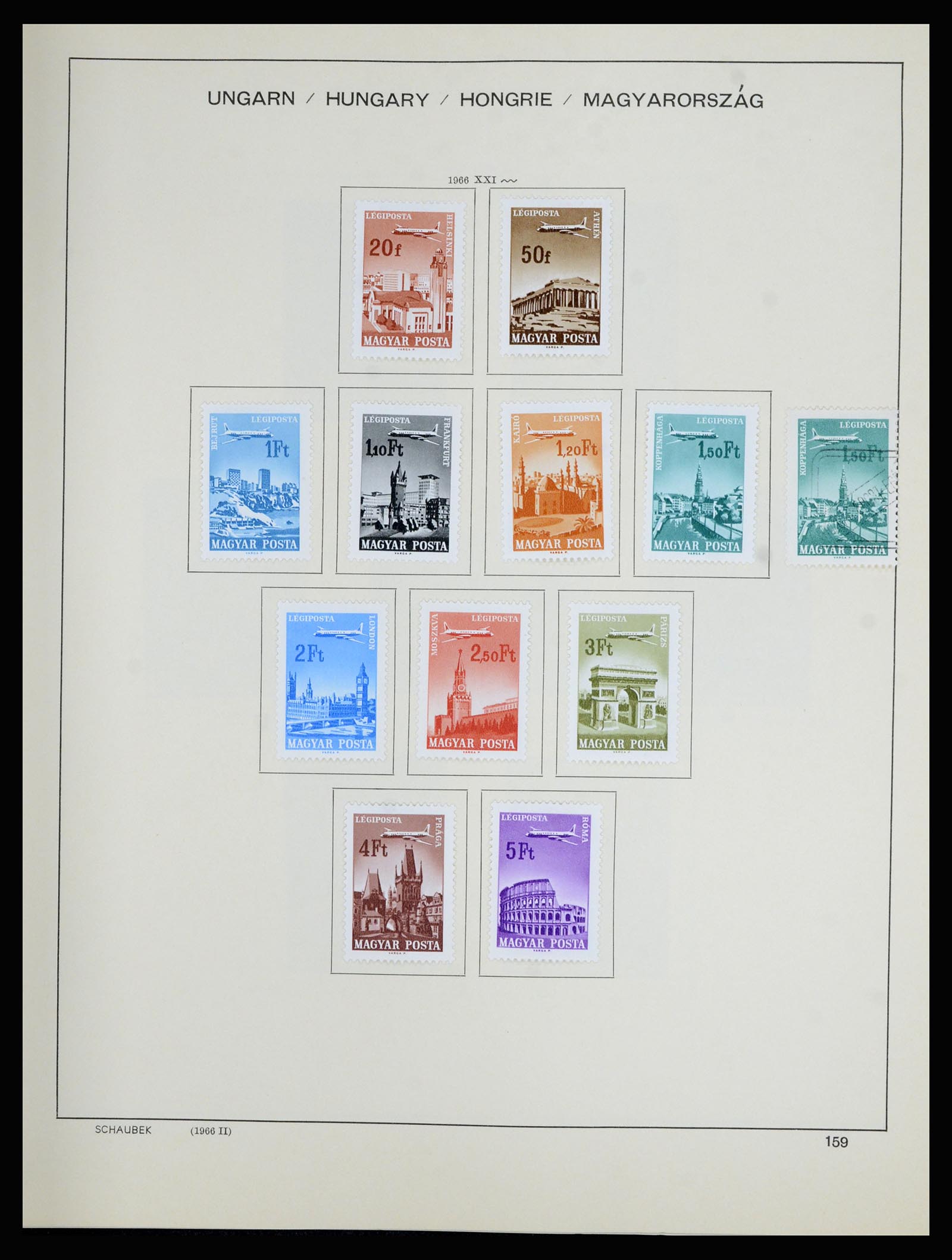 36402 181 - Stamp collection 36402 Hungary 1871-1974.