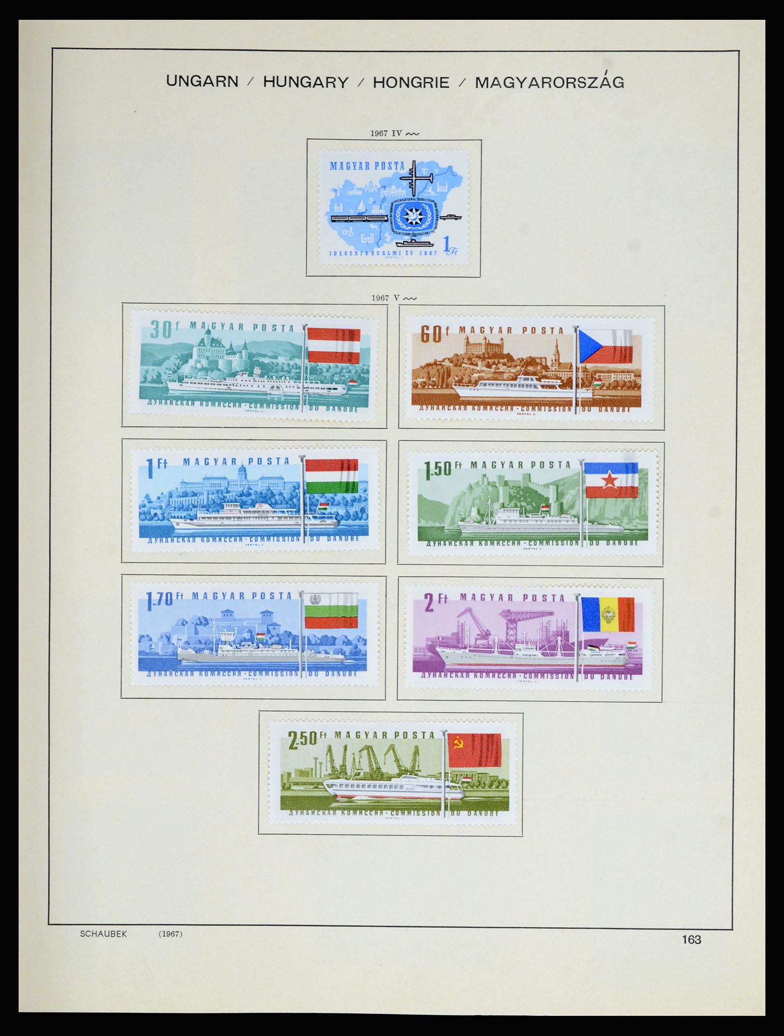 36402 185 - Stamp collection 36402 Hungary 1871-1974.