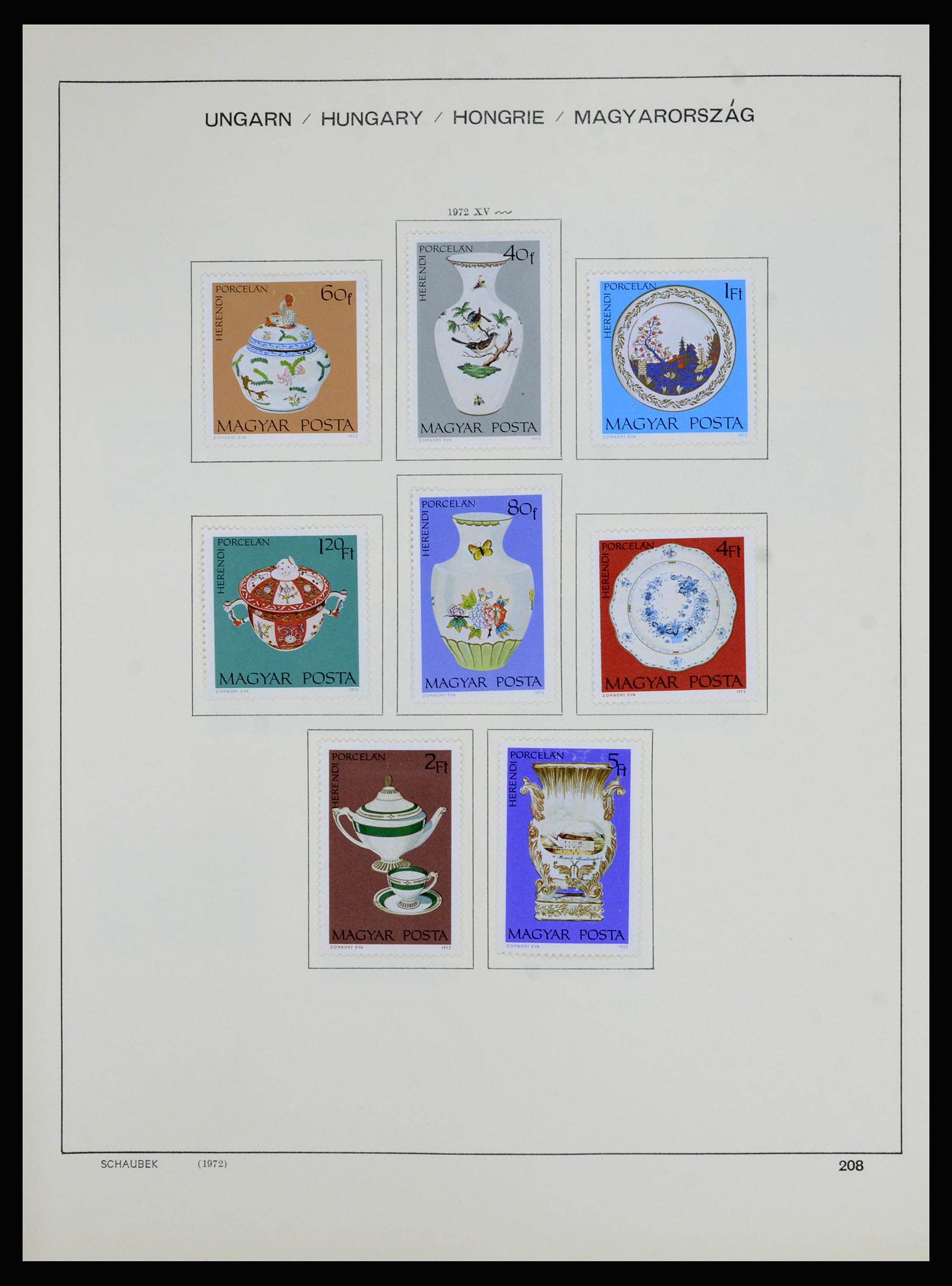 36402 223 - Postzegelverzameling 36402 Hongarije 1871-1974.
