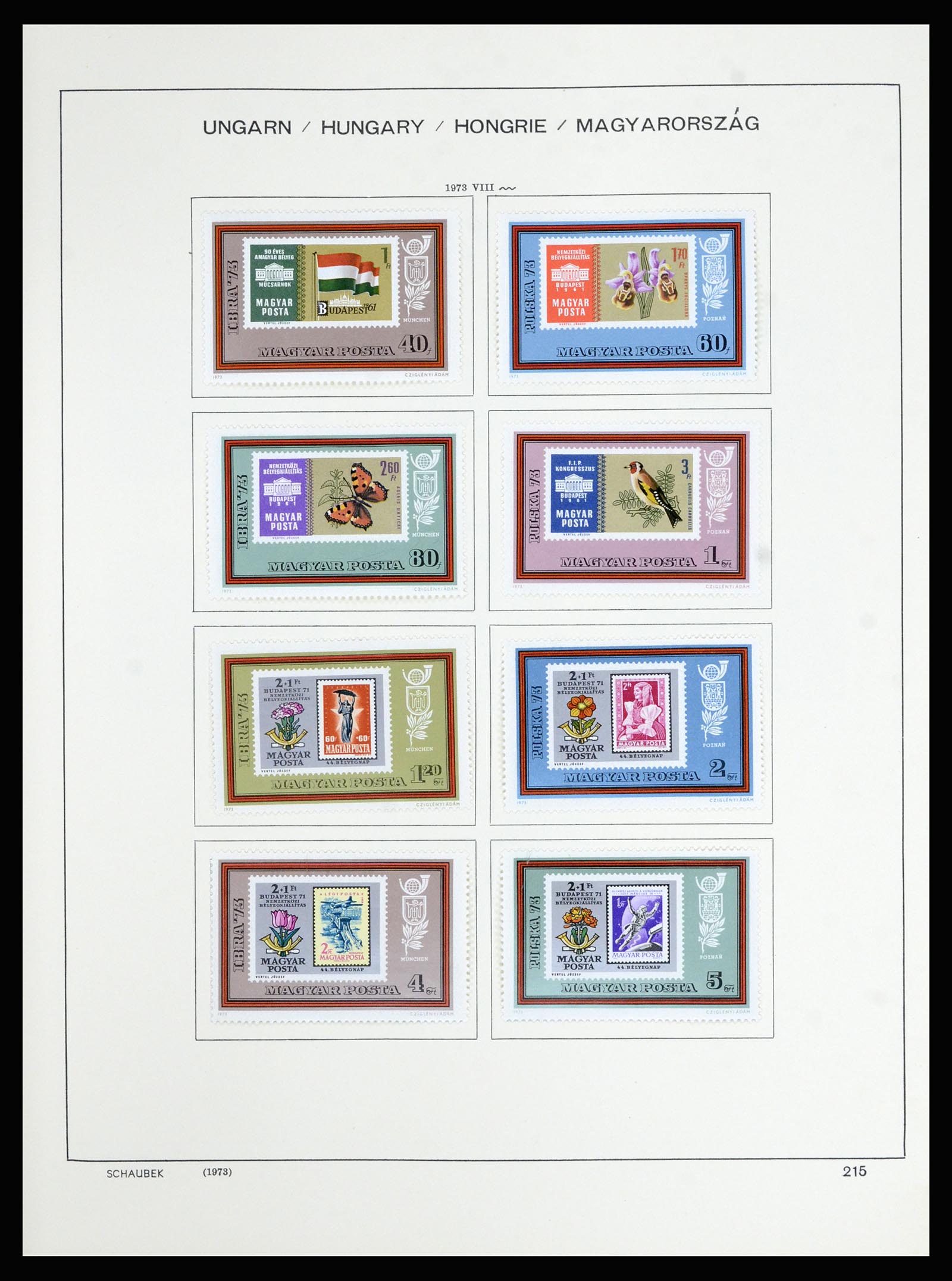 36402 230 - Postzegelverzameling 36402 Hongarije 1871-1974.