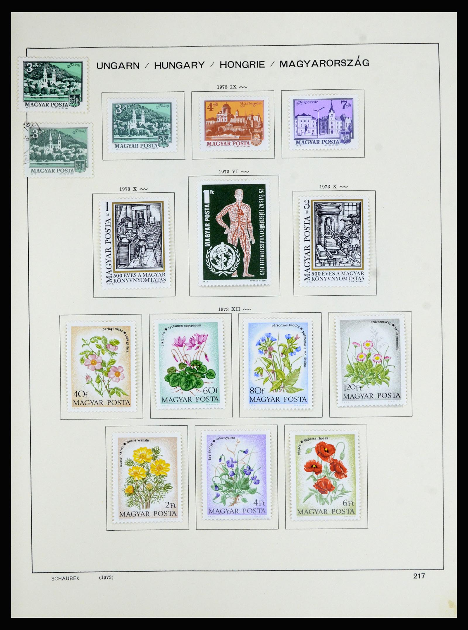 36402 232 - Postzegelverzameling 36402 Hongarije 1871-1974.