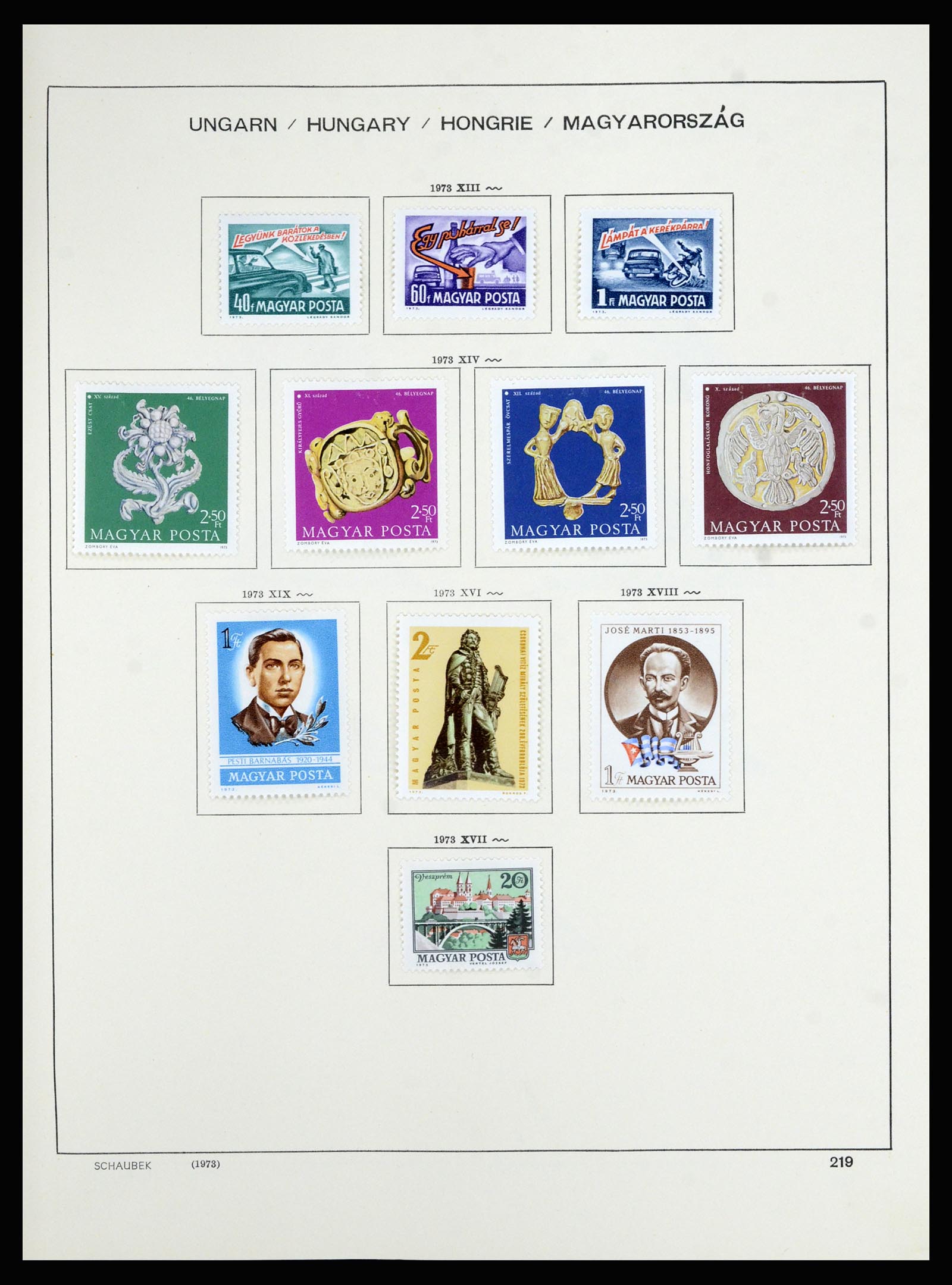 36402 234 - Postzegelverzameling 36402 Hongarije 1871-1974.