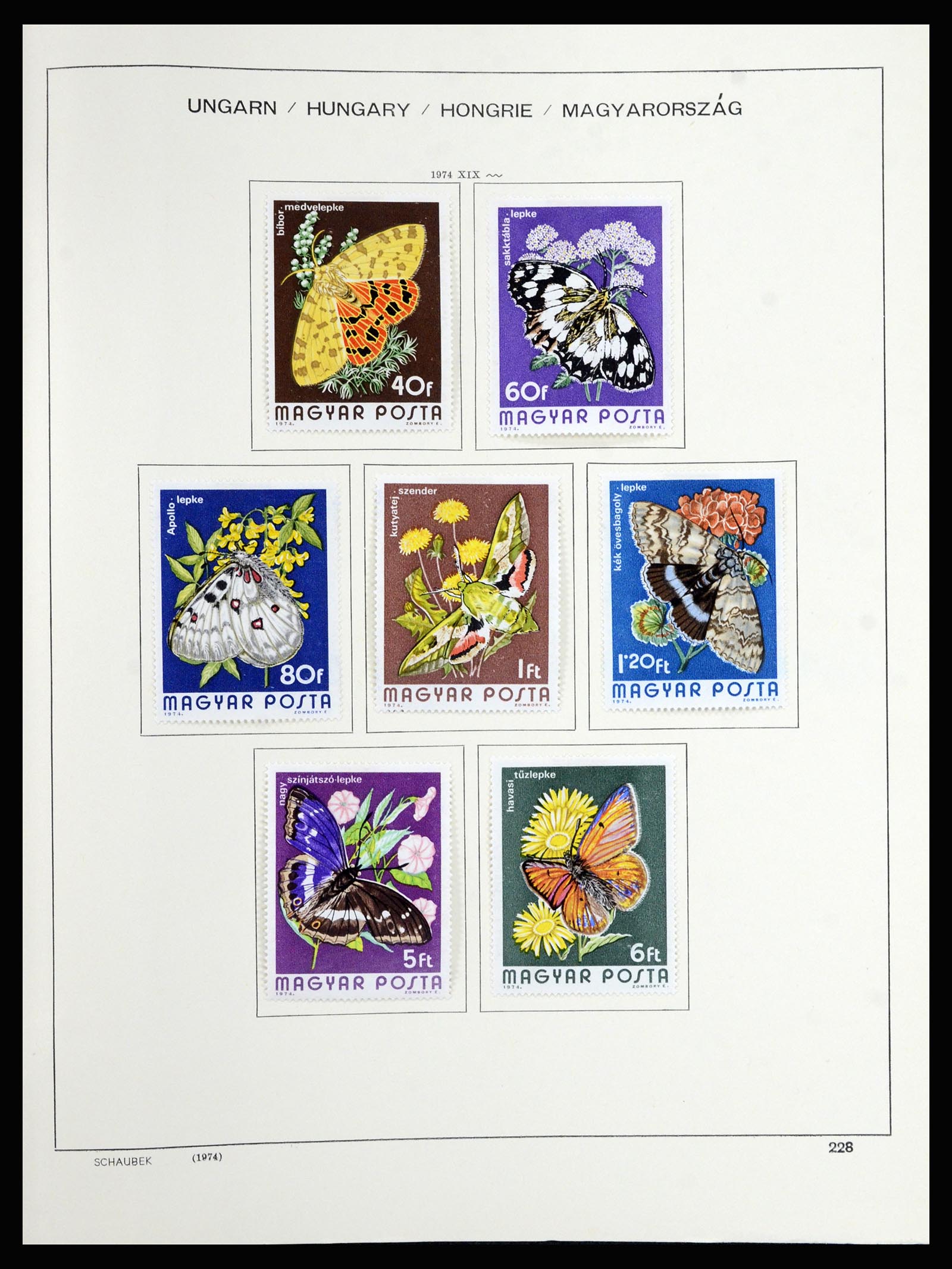 36402 245 - Postzegelverzameling 36402 Hongarije 1871-1974.