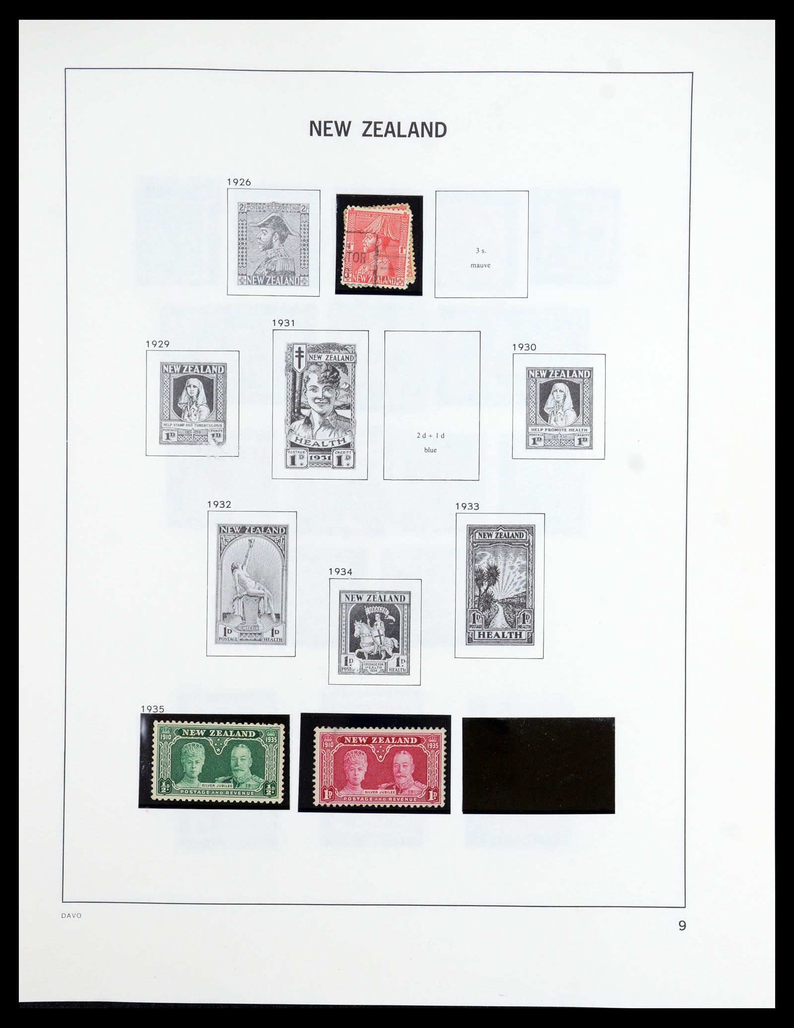 36404 008 - Postzegelverzameling 36404 Nieuw Zeeland 1873-2000.
