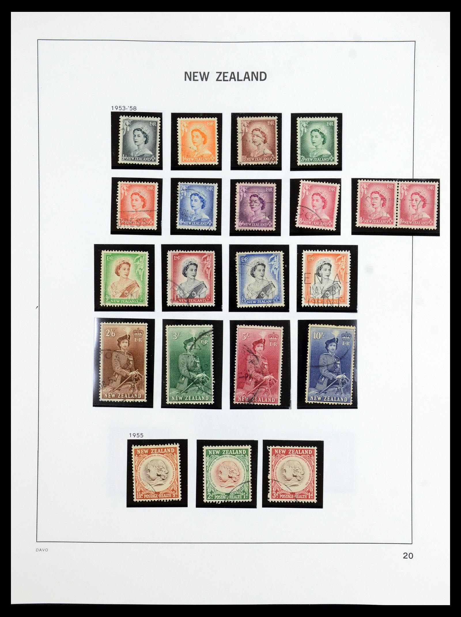 36404 019 - Postzegelverzameling 36404 Nieuw Zeeland 1873-2000.