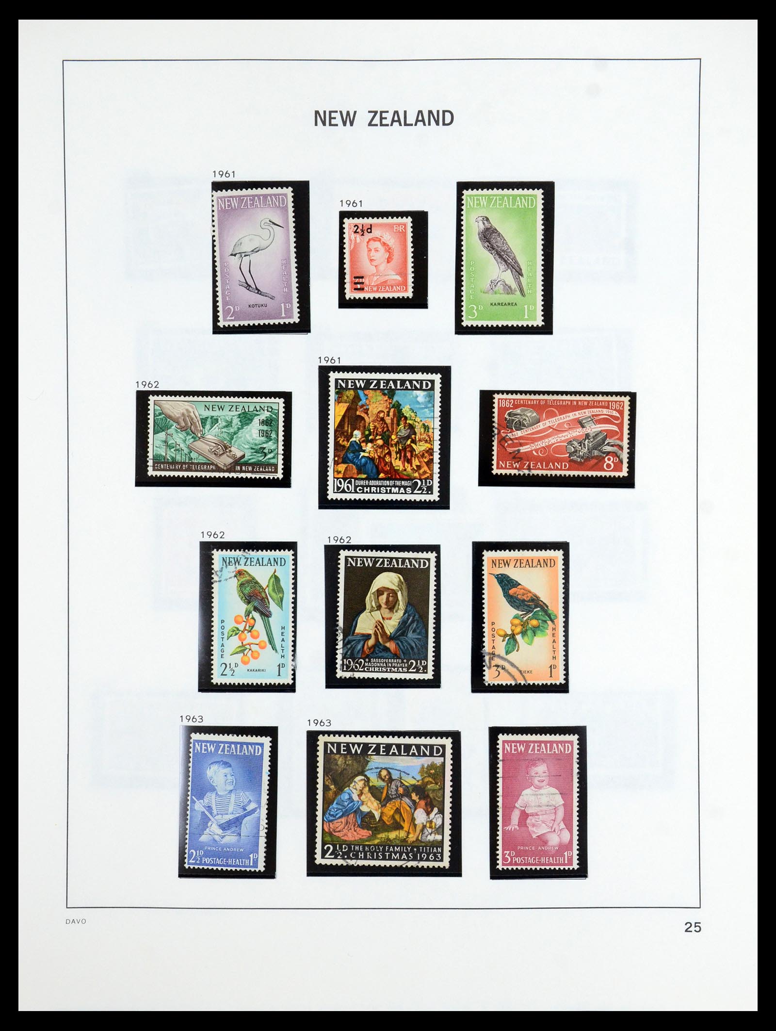 36404 024 - Postzegelverzameling 36404 Nieuw Zeeland 1873-2000.