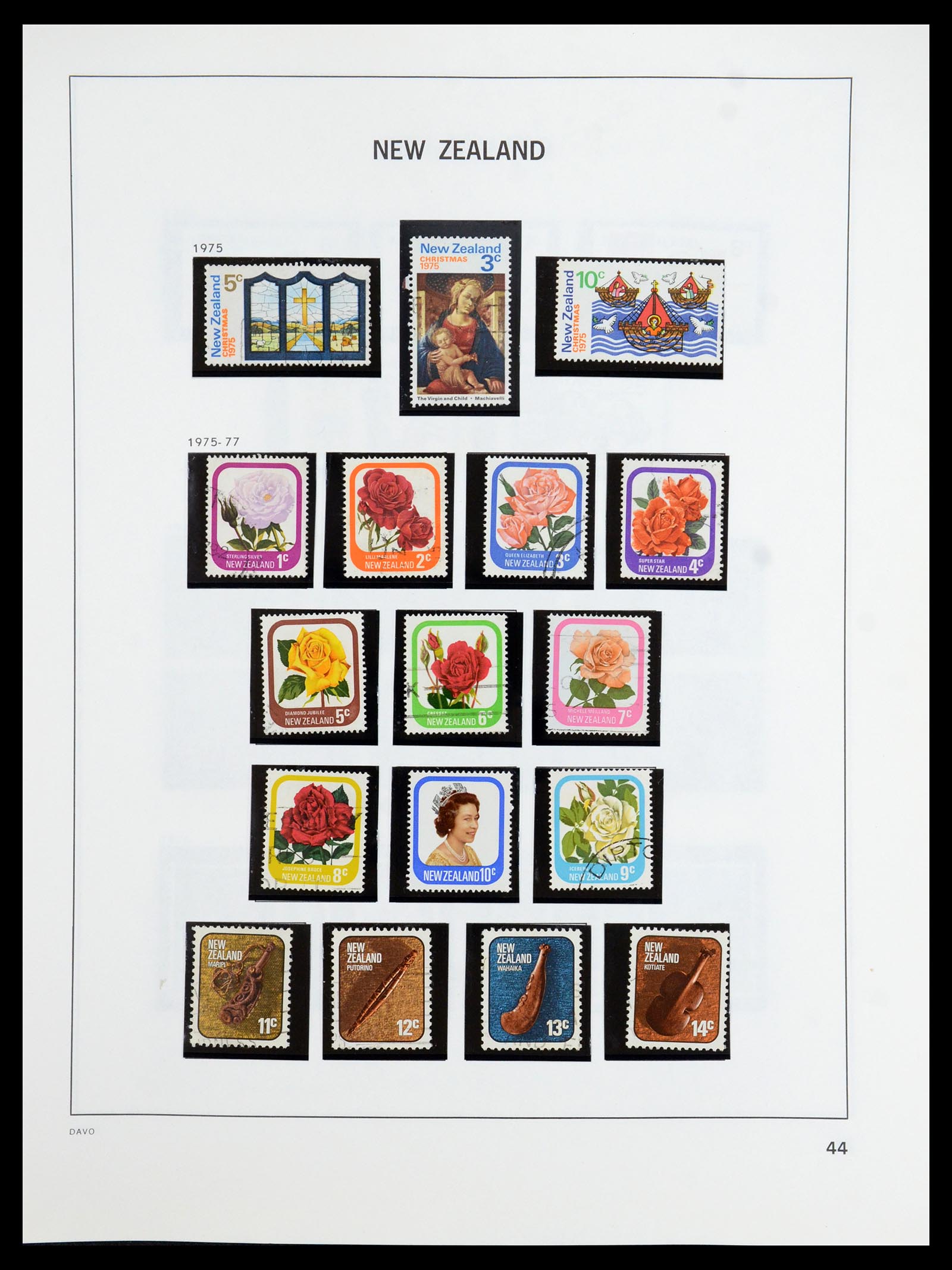 36404 043 - Postzegelverzameling 36404 Nieuw Zeeland 1873-2000.