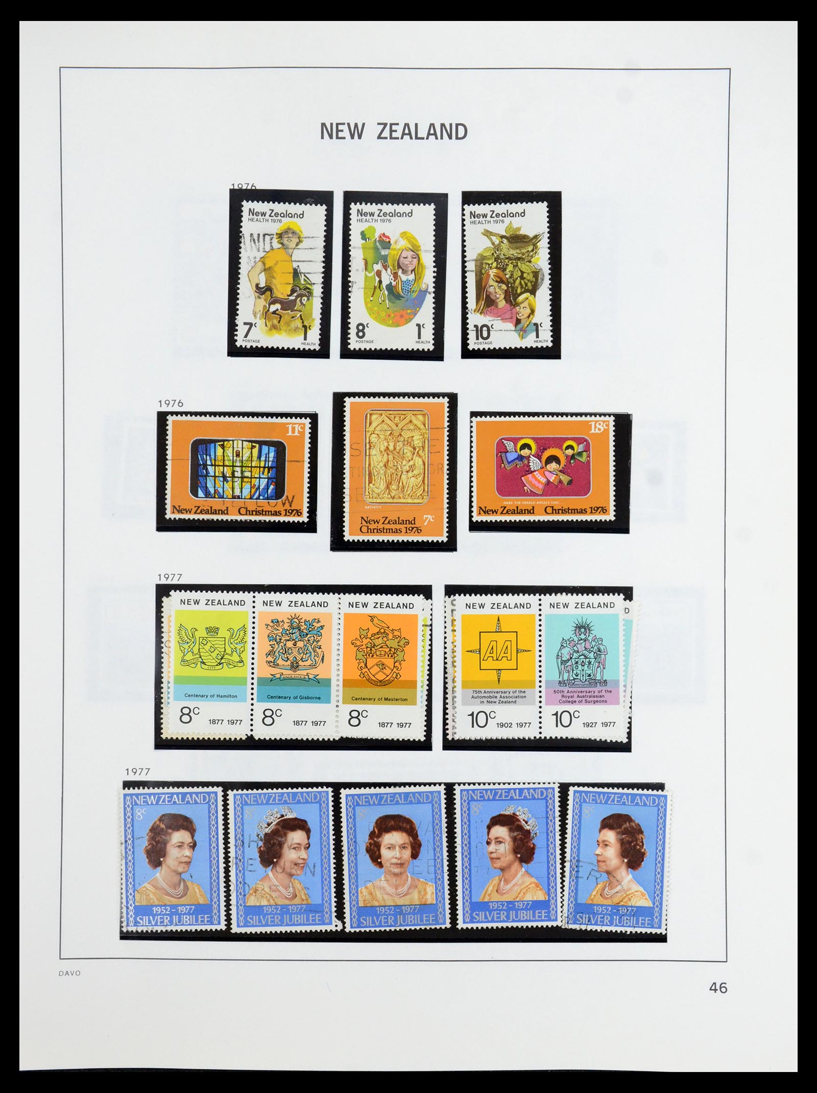36404 045 - Postzegelverzameling 36404 Nieuw Zeeland 1873-2000.