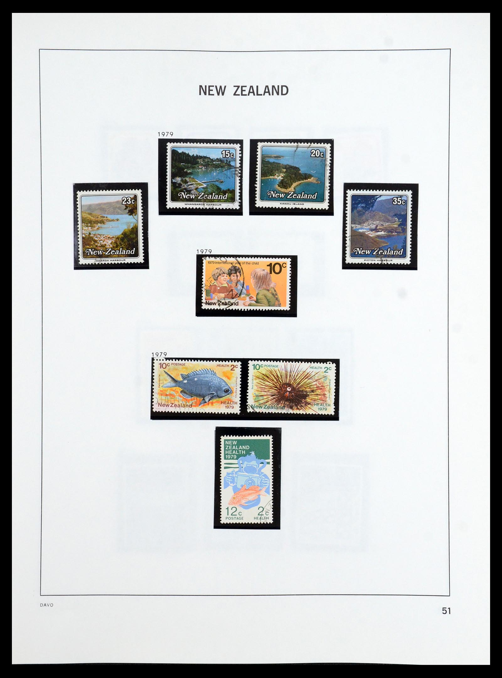 36404 050 - Postzegelverzameling 36404 Nieuw Zeeland 1873-2000.