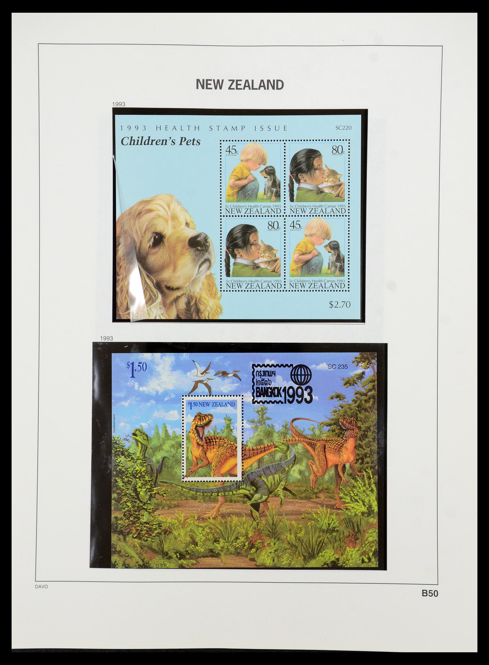 36404 176 - Postzegelverzameling 36404 Nieuw Zeeland 1873-2000.