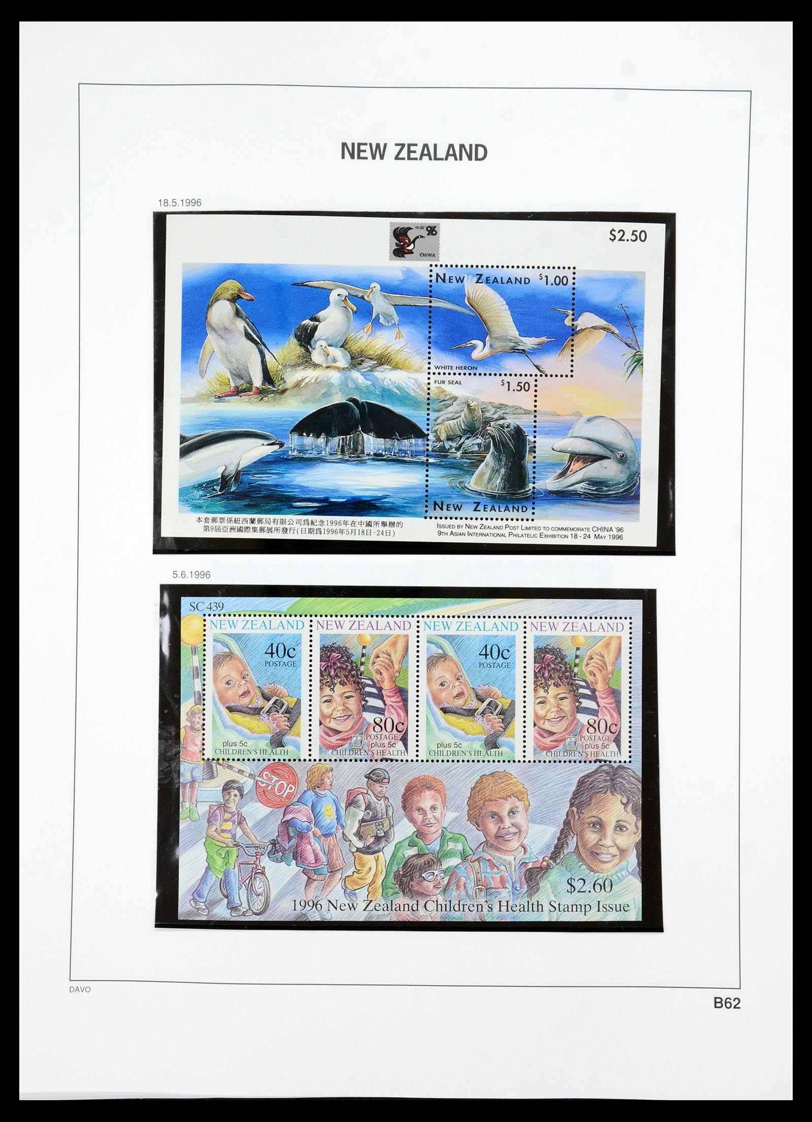 36404 184 - Postzegelverzameling 36404 Nieuw Zeeland 1873-2000.