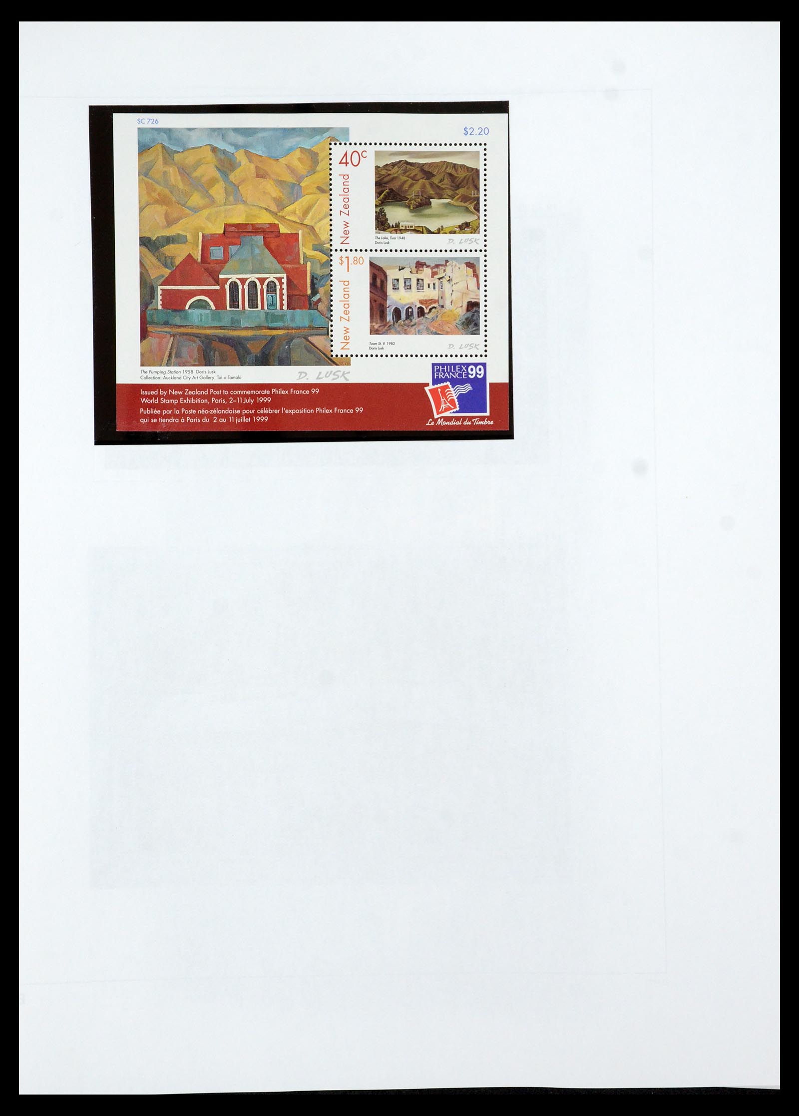 36404 194 - Postzegelverzameling 36404 Nieuw Zeeland 1873-2000.
