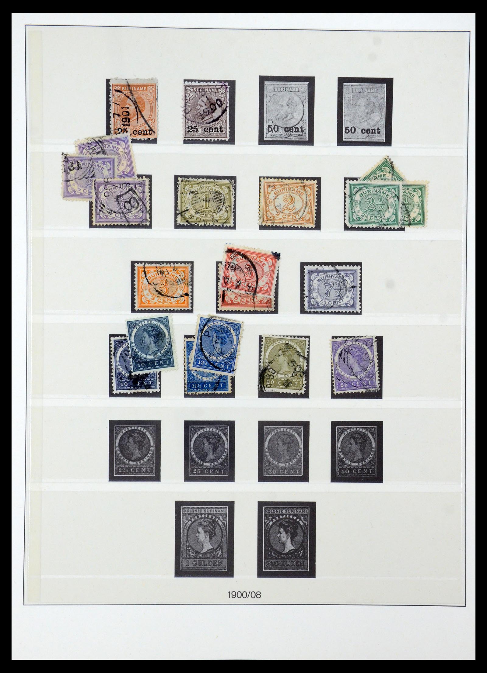 36406 004 - Postzegelverzameling 36406 Suriname 1873-1975.