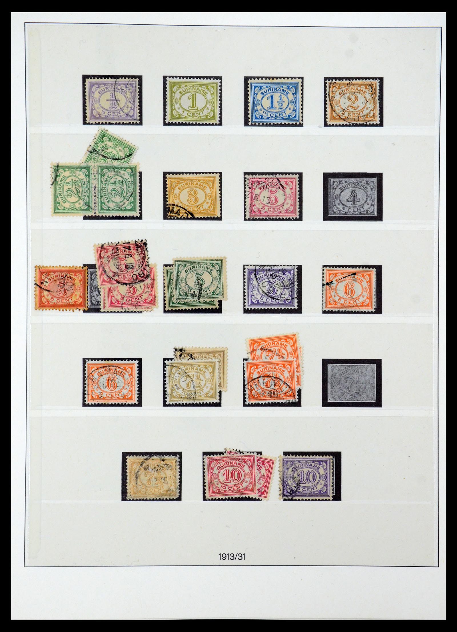 36406 006 - Postzegelverzameling 36406 Suriname 1873-1975.
