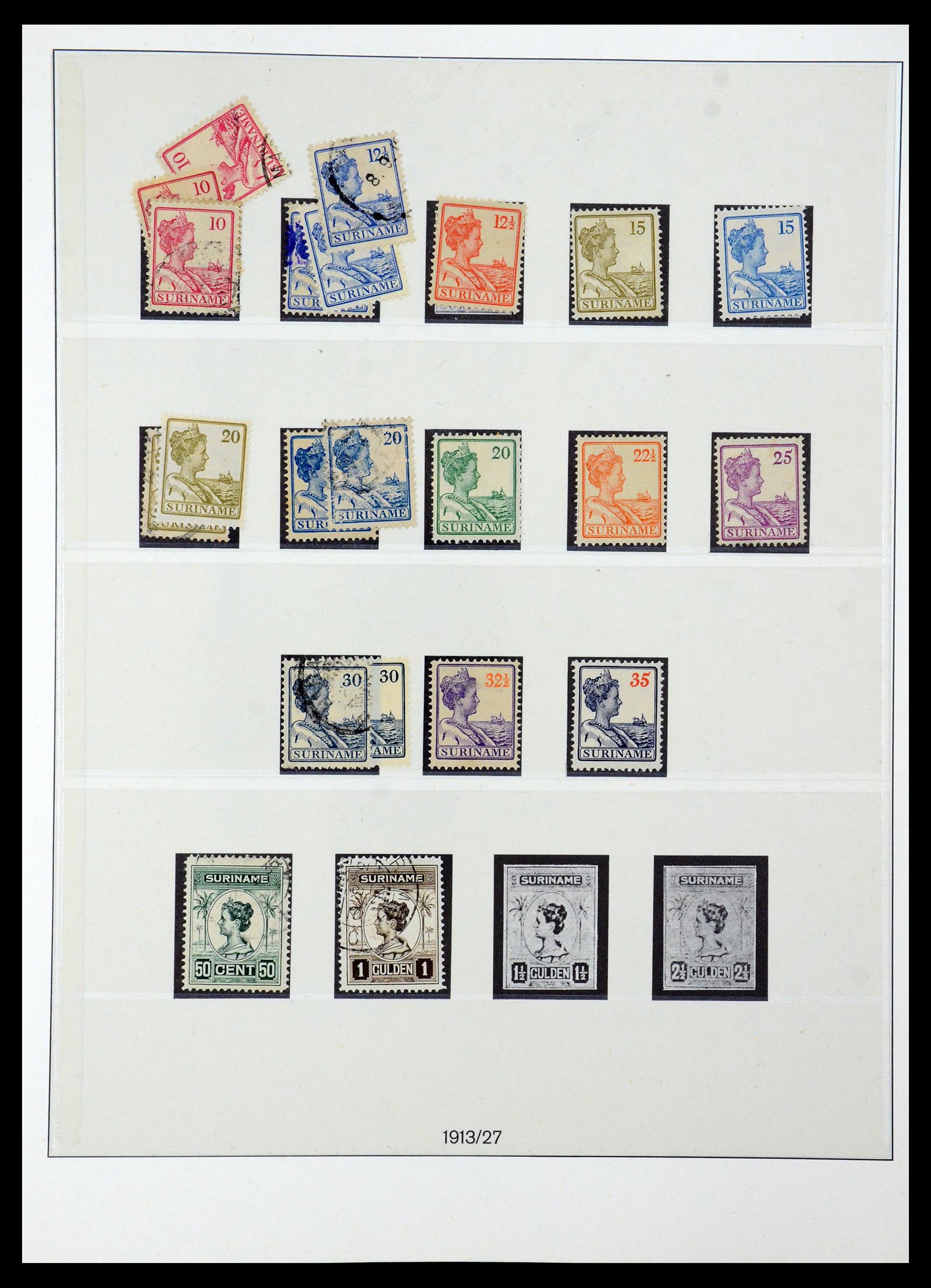 36406 007 - Postzegelverzameling 36406 Suriname 1873-1975.