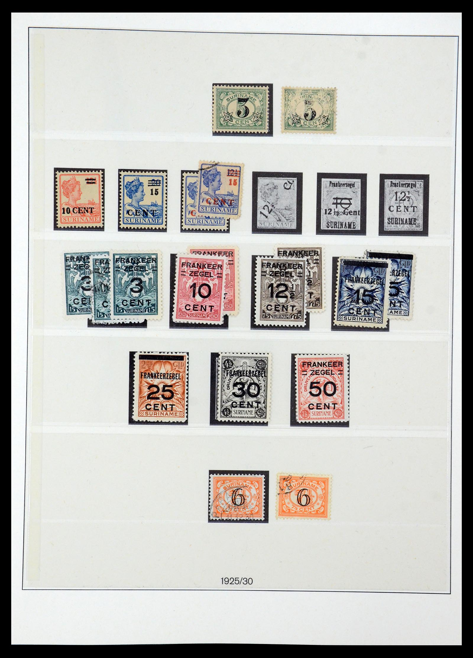 36406 009 - Postzegelverzameling 36406 Suriname 1873-1975.