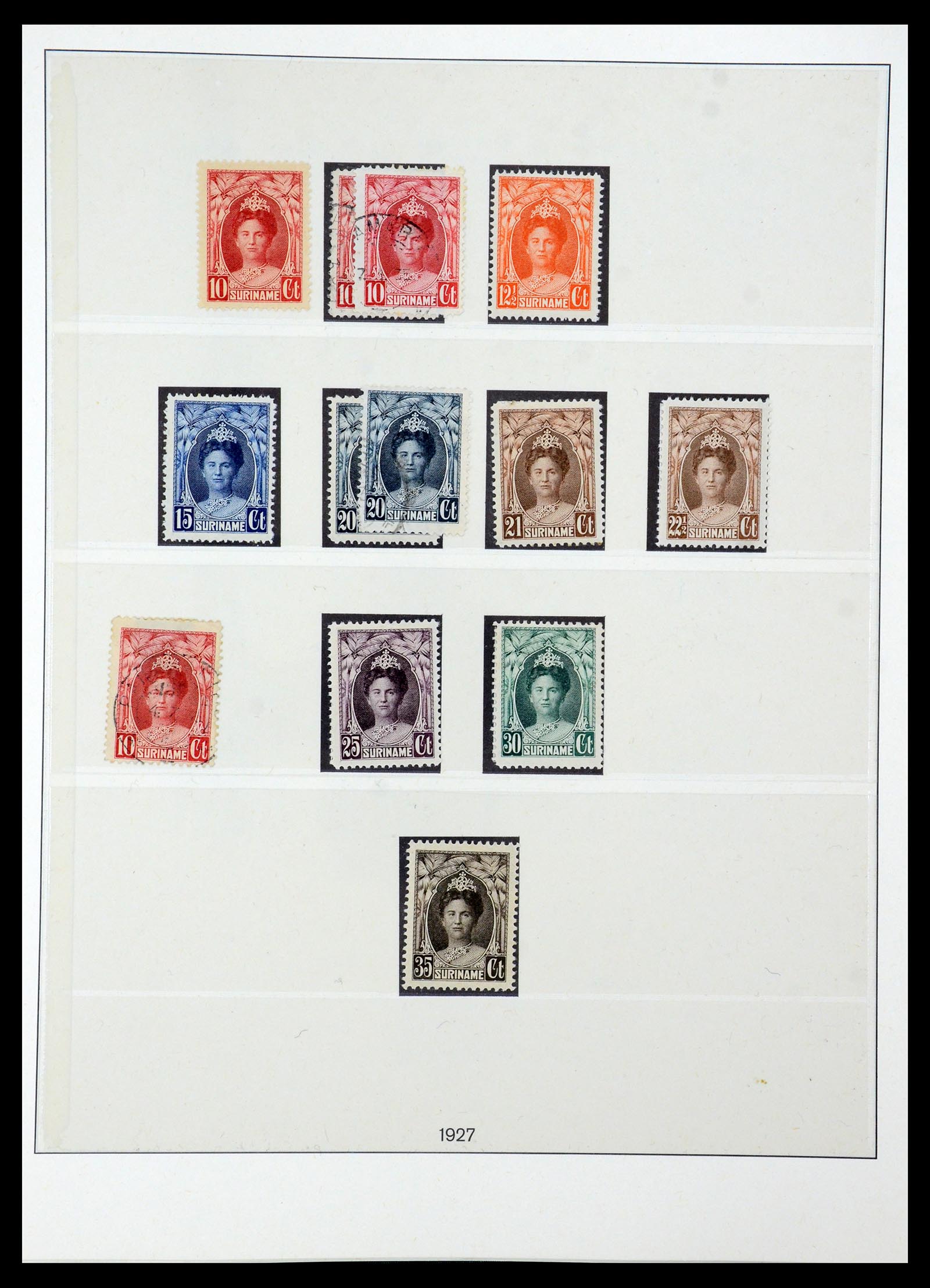 36406 010 - Postzegelverzameling 36406 Suriname 1873-1975.
