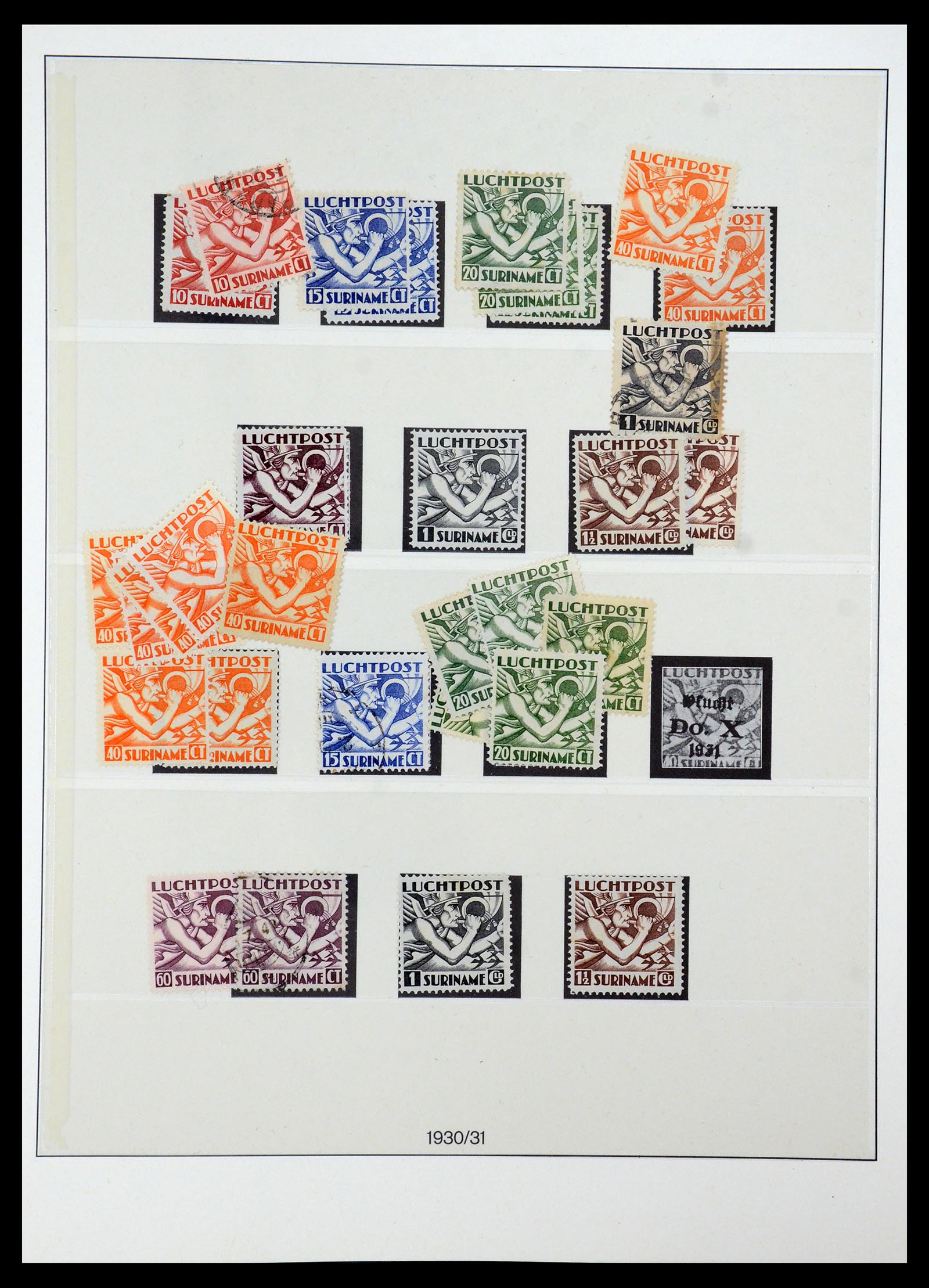 36406 012 - Postzegelverzameling 36406 Suriname 1873-1975.