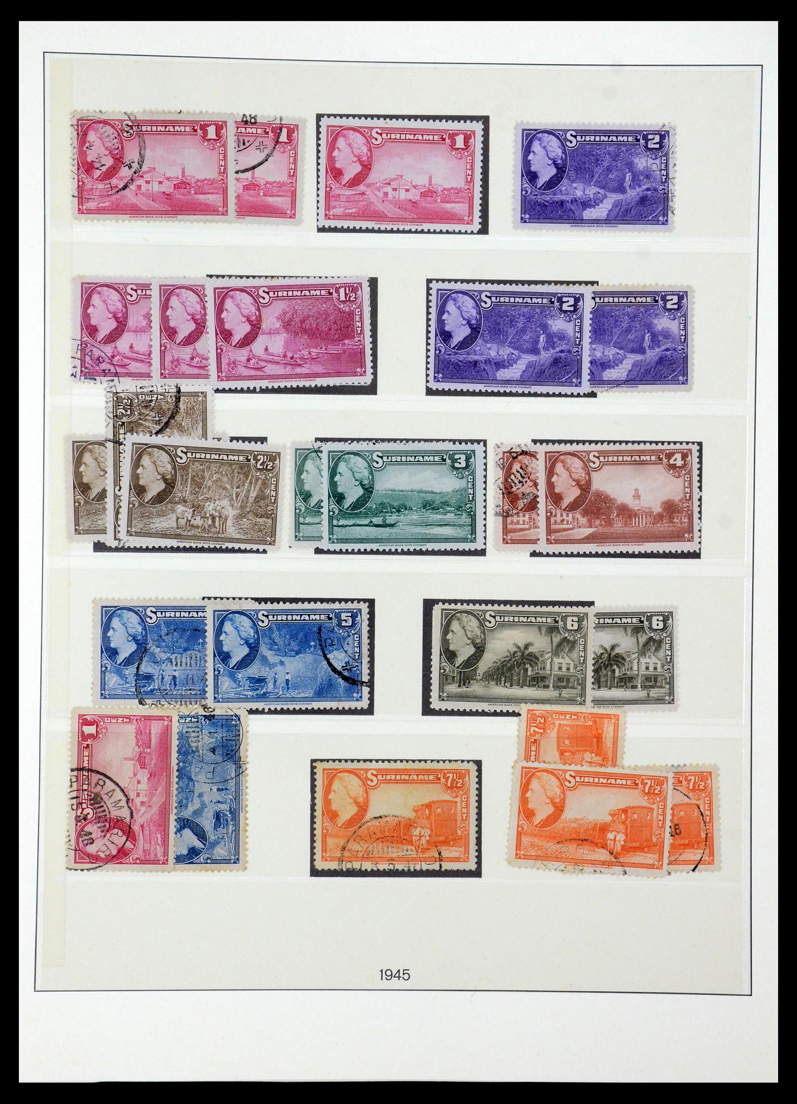 36406 018 - Postzegelverzameling 36406 Suriname 1873-1975.